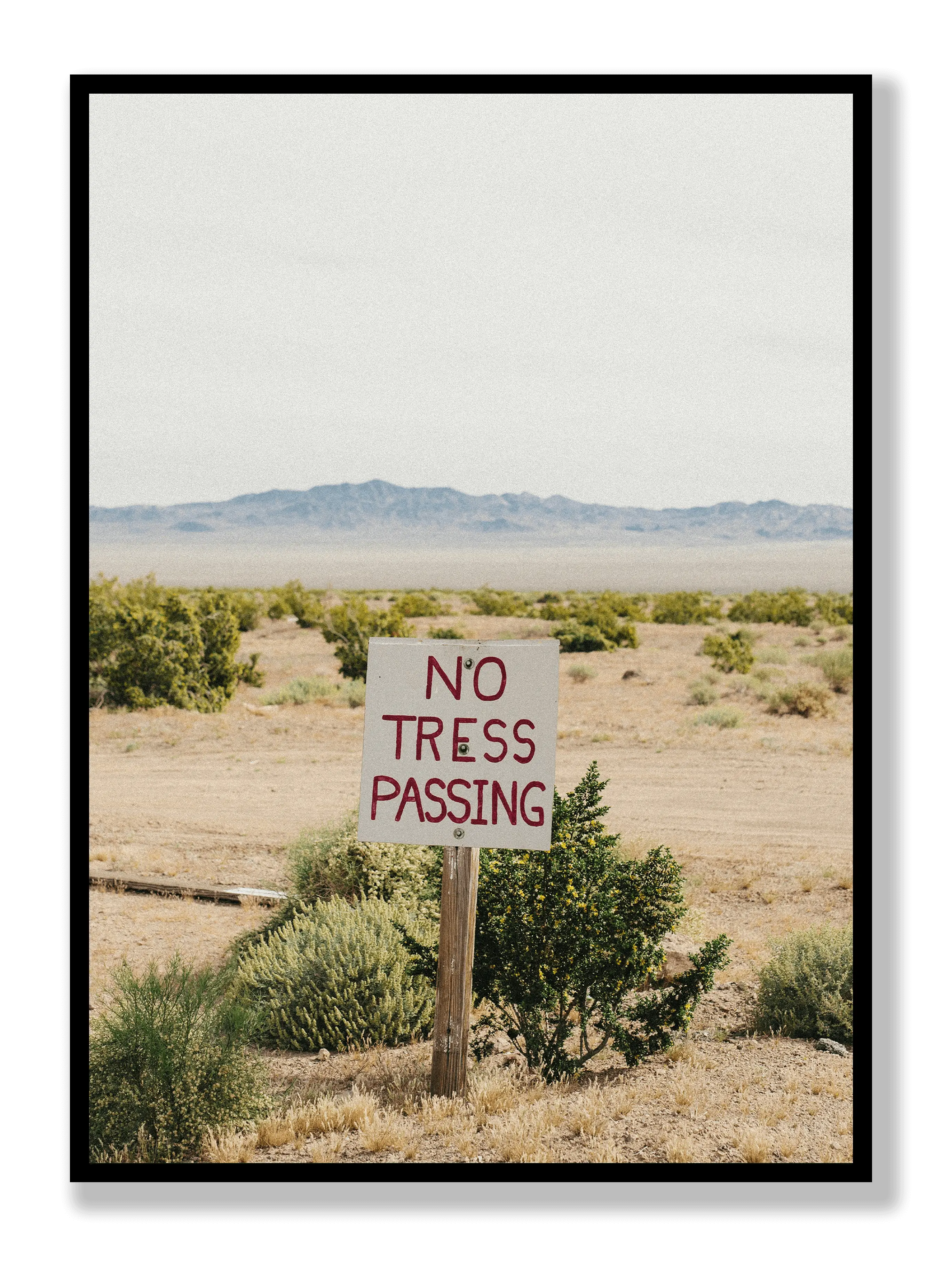 No Trespassing Plakat