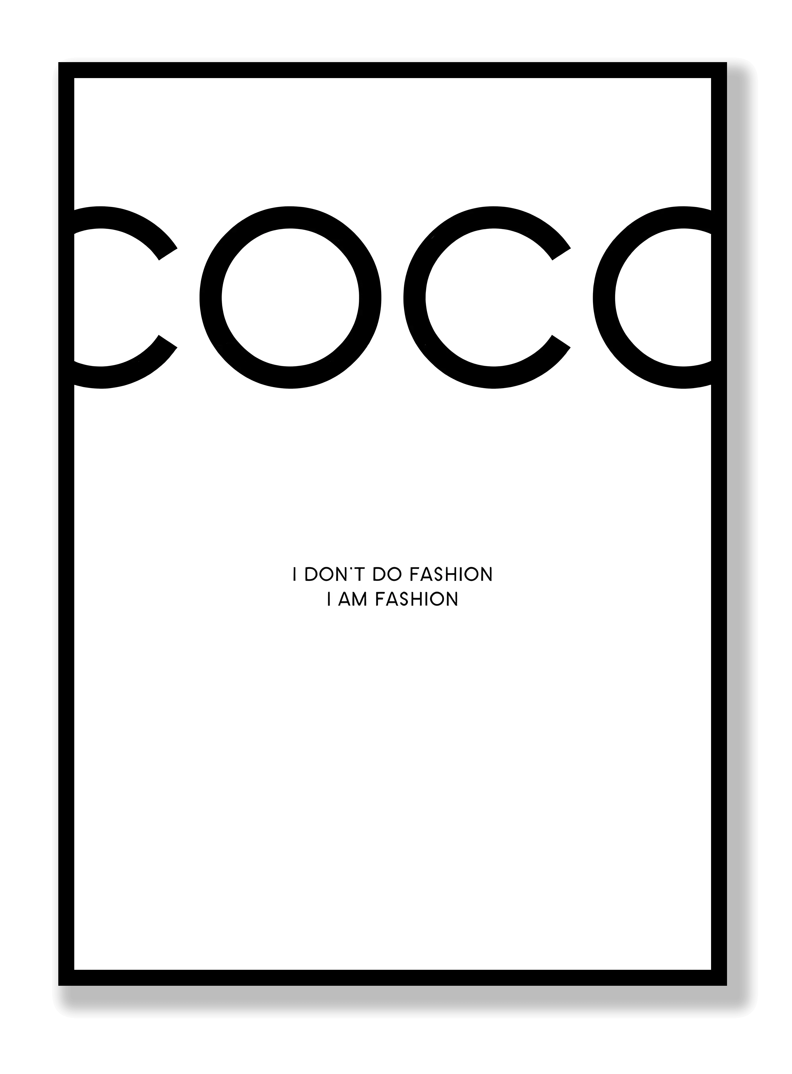 Coco Chanel Poster