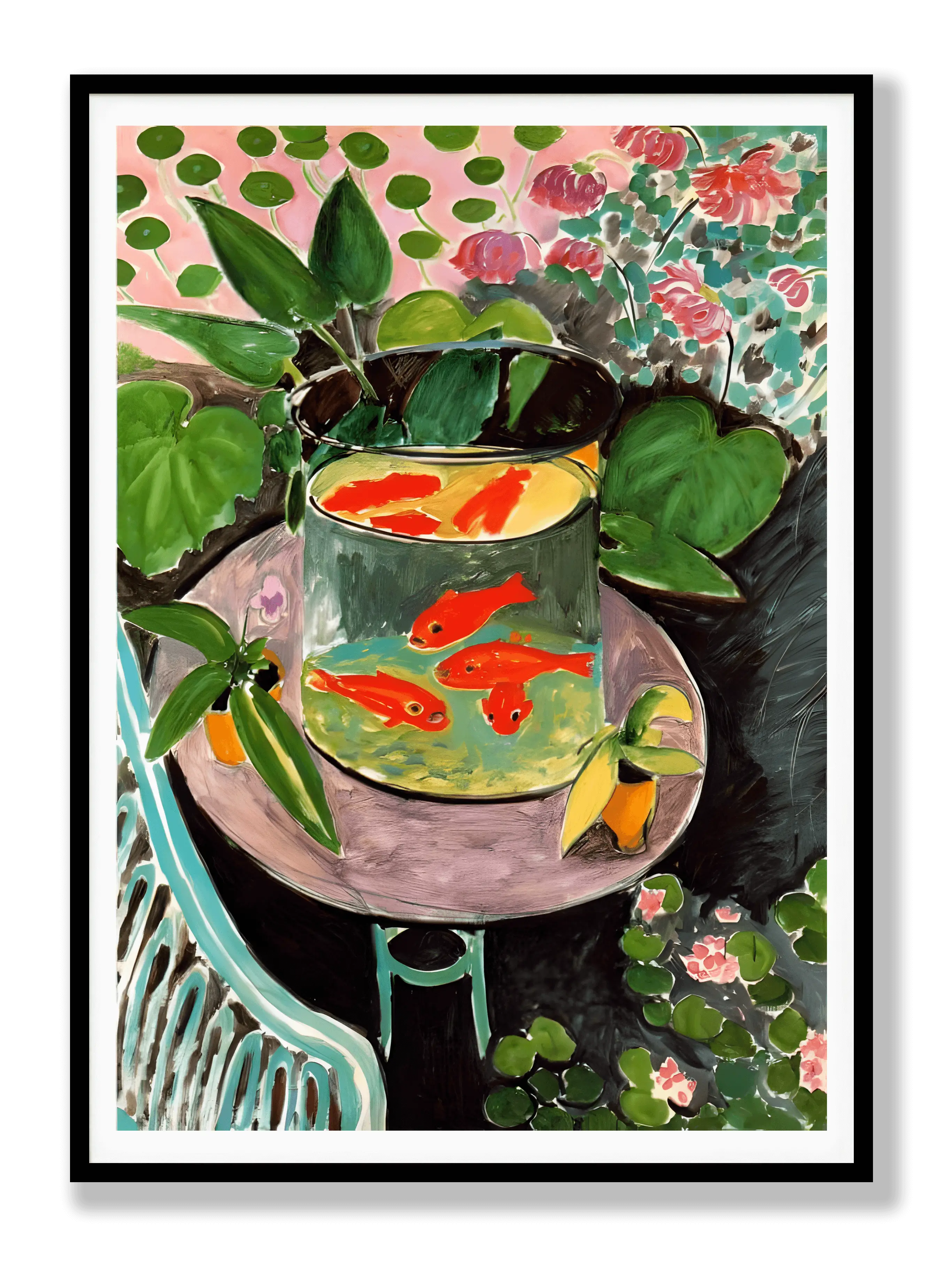 Henri Matisse - The Goldfish - 1912 Plakat