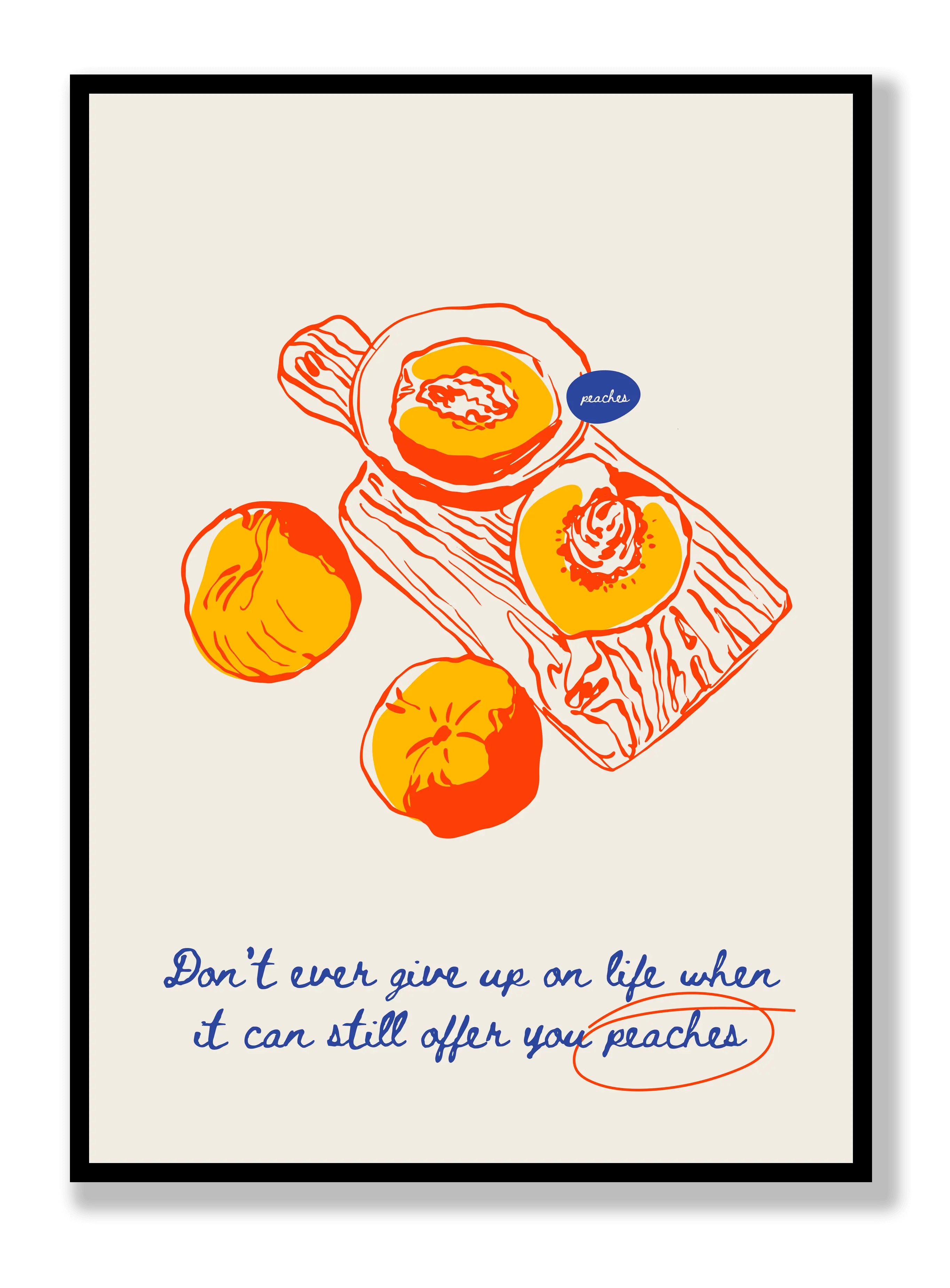 Peaches Plakat