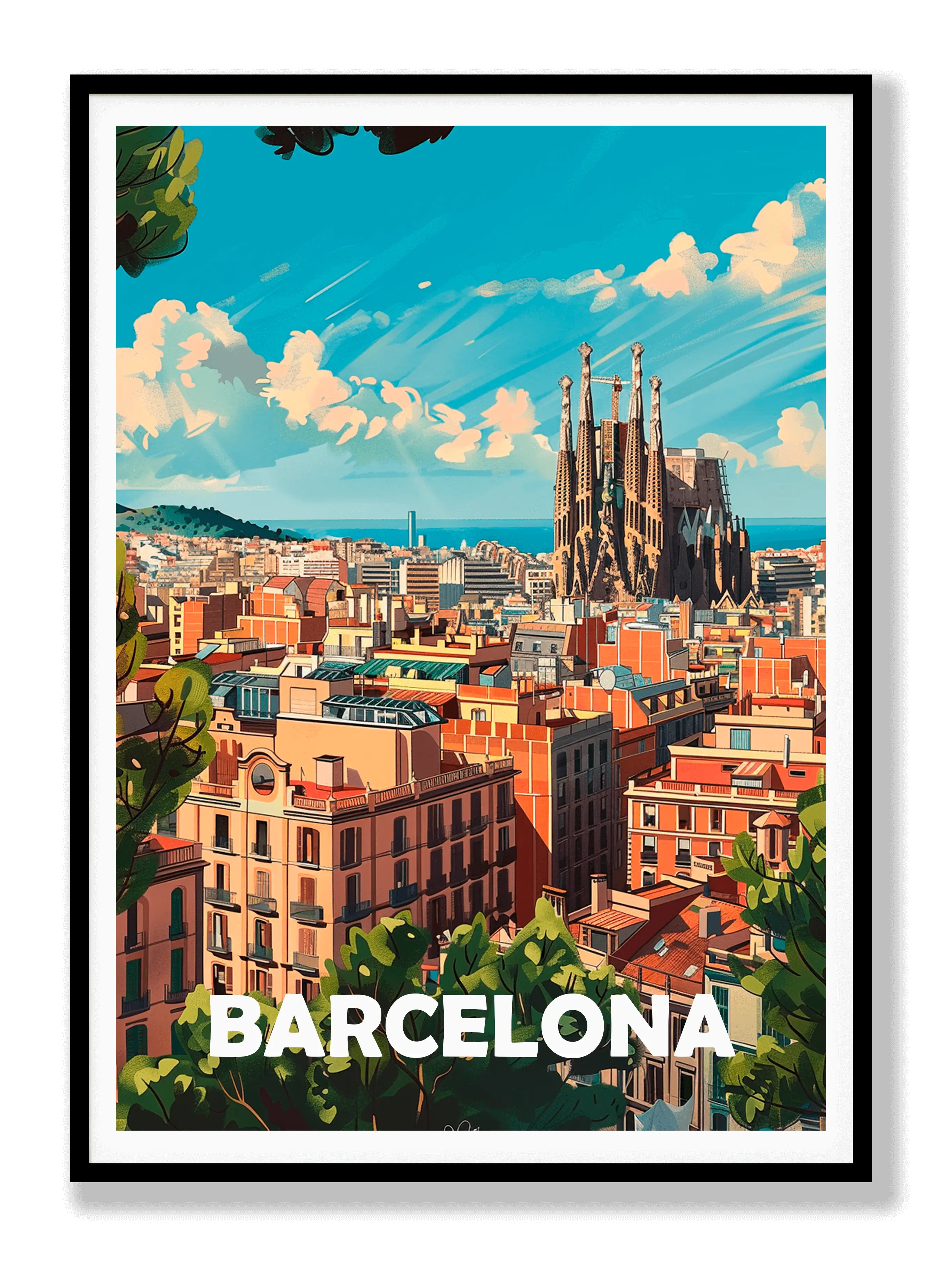 Barcelona Plakat