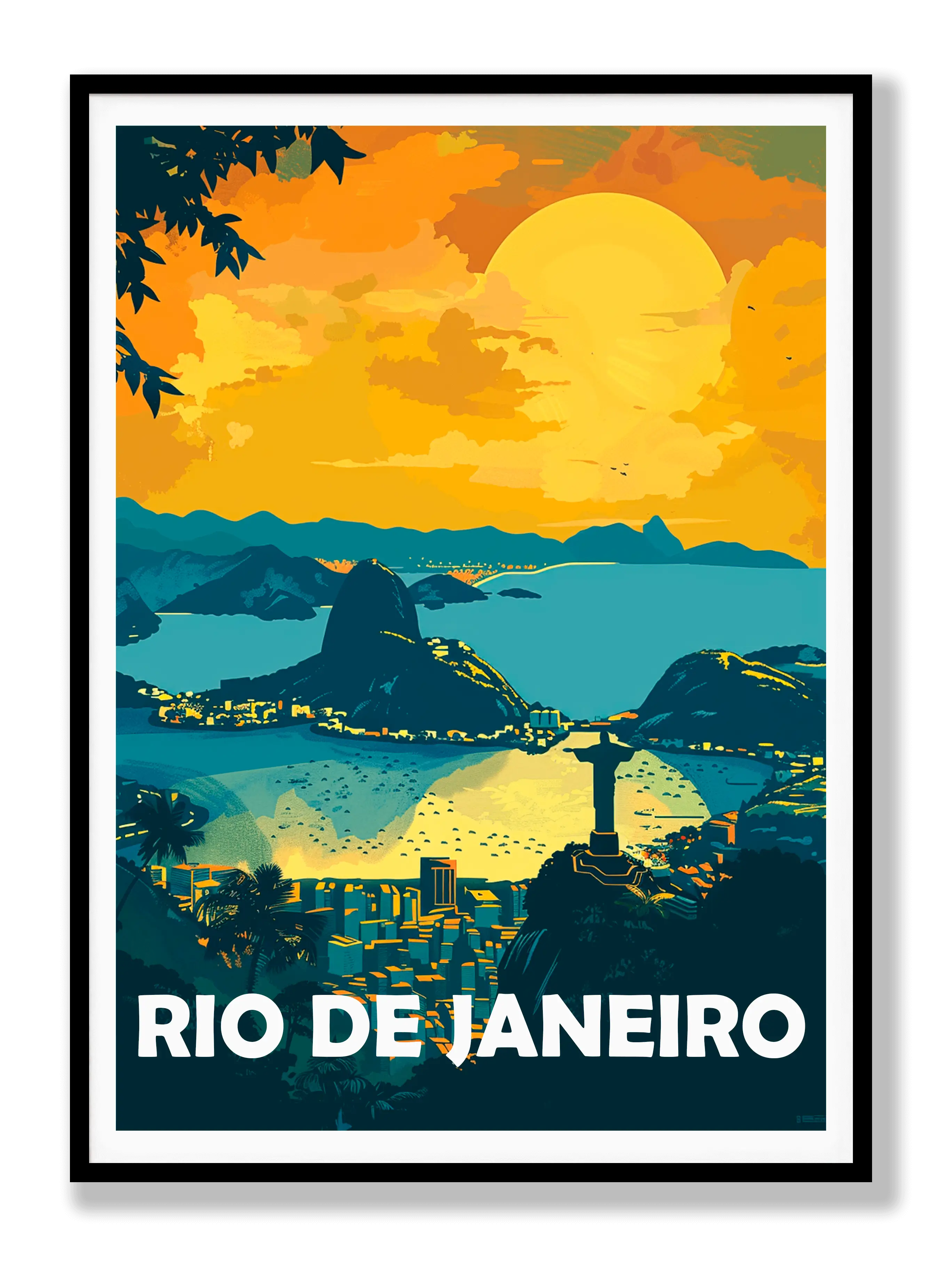 Rio De Janeiro Plakat