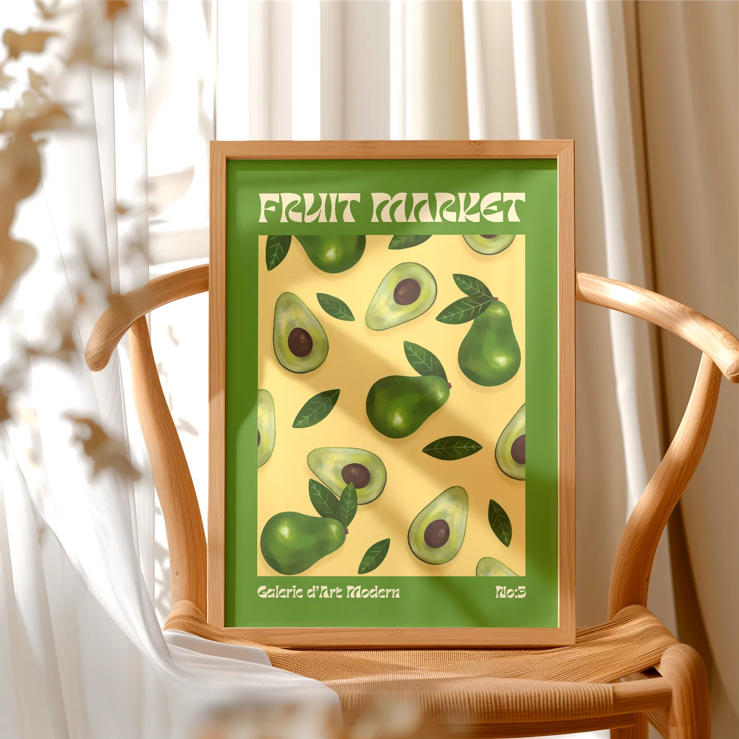 Fruit Market - Advocado Plakat