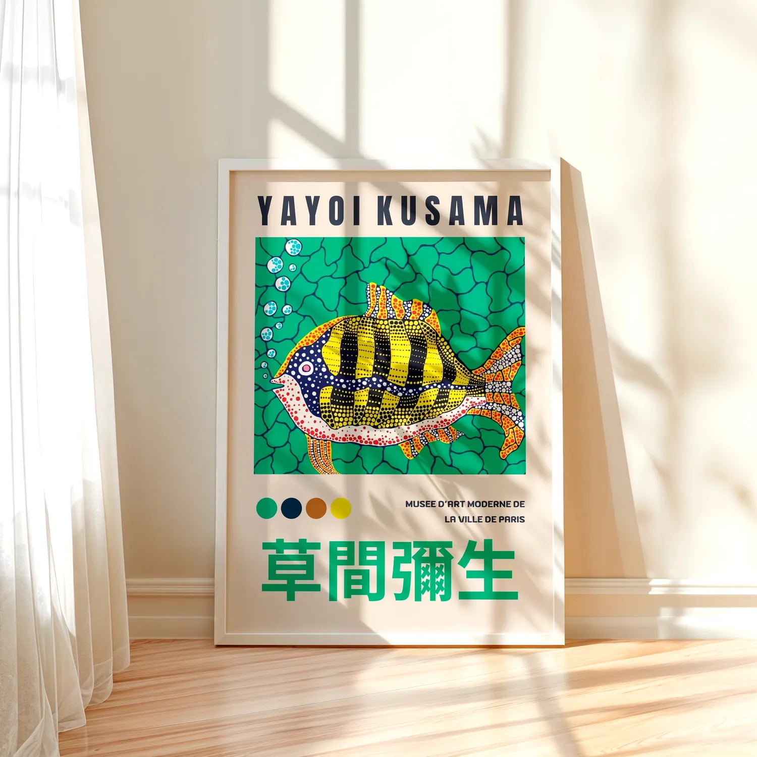 Yayoi Kusama - Tiefe des Meeres Poster