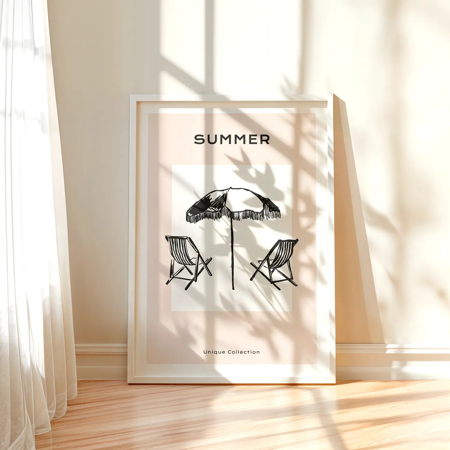 Summer Chairs Plakat
