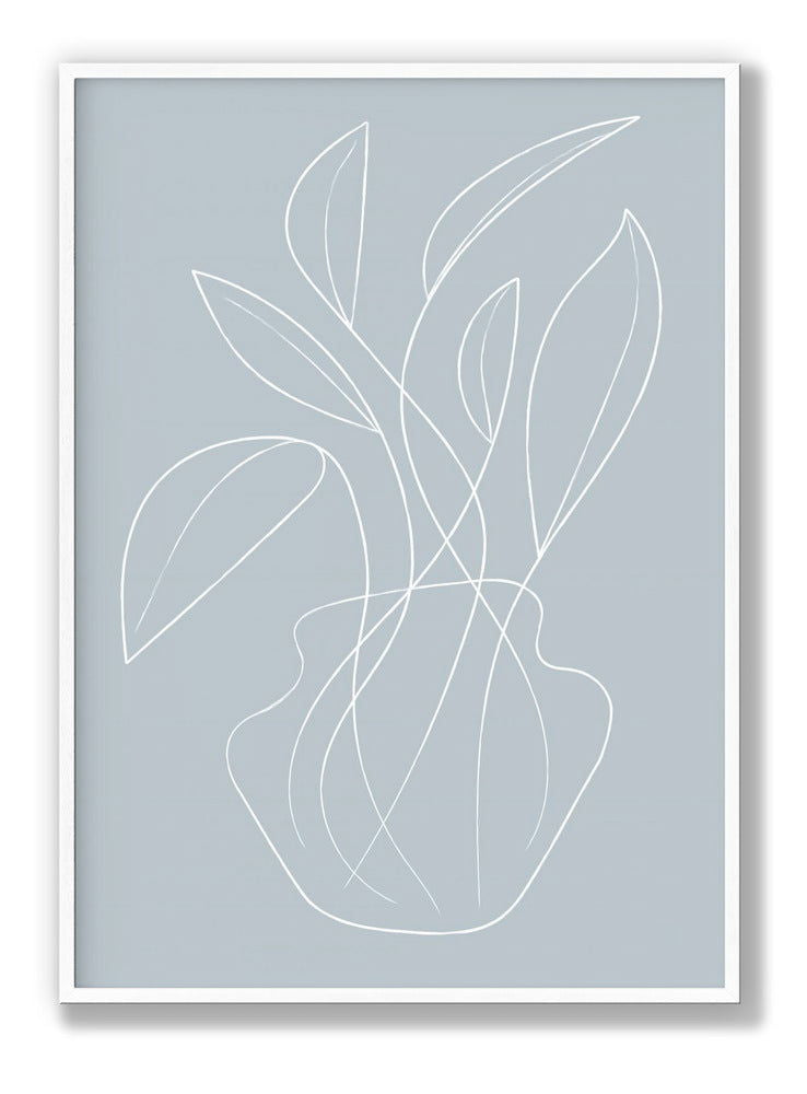 Vase Lines plakat