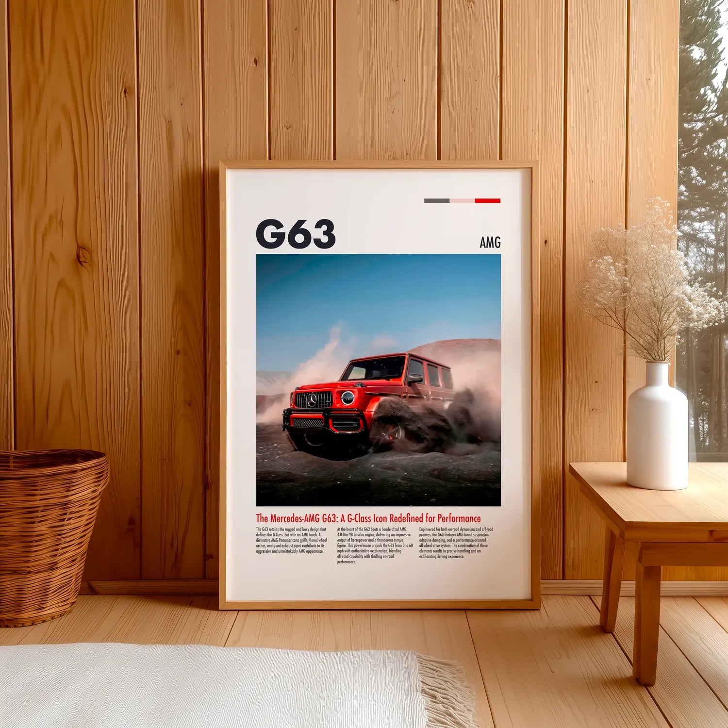 G63 AMG Plakat