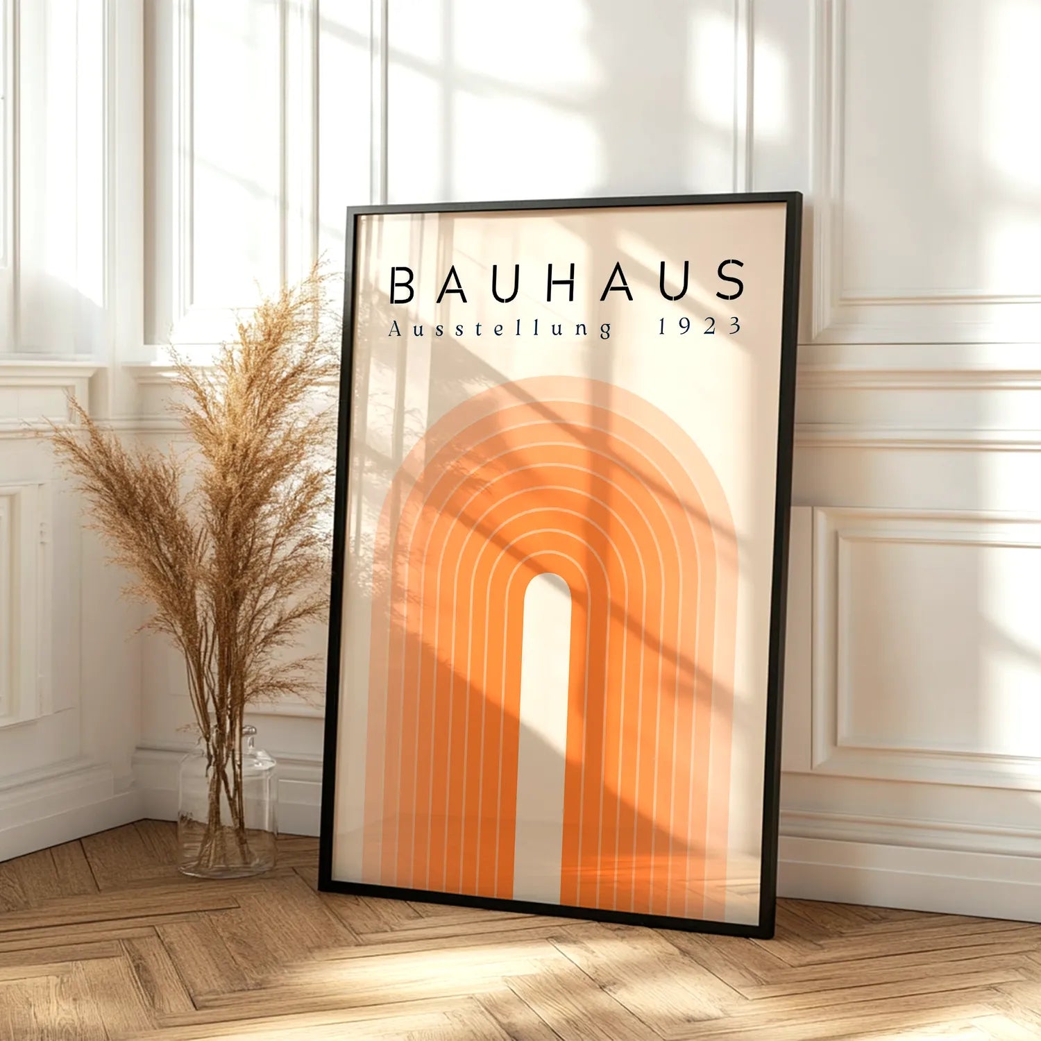 Bauhaus Orange Bridge Plakat