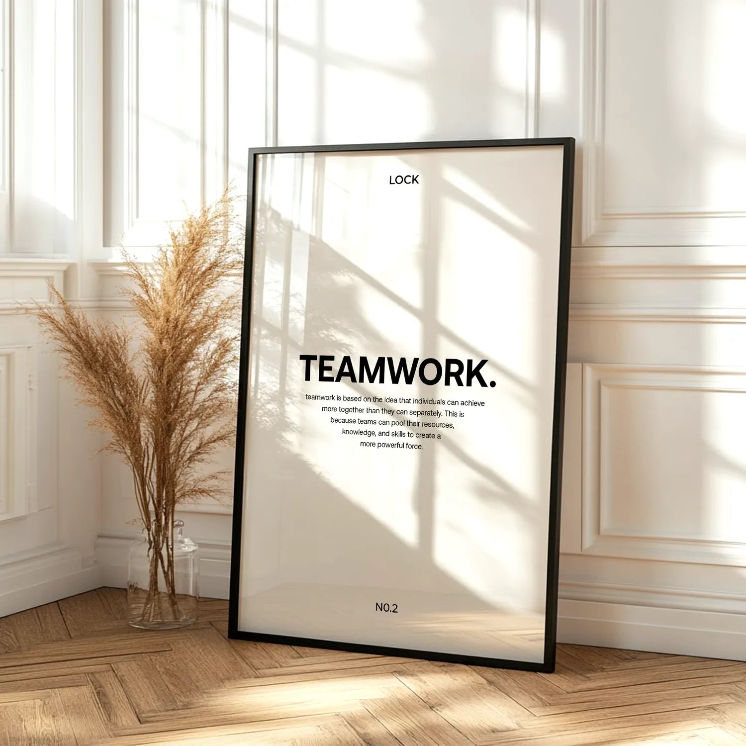 Teamwork Plakat