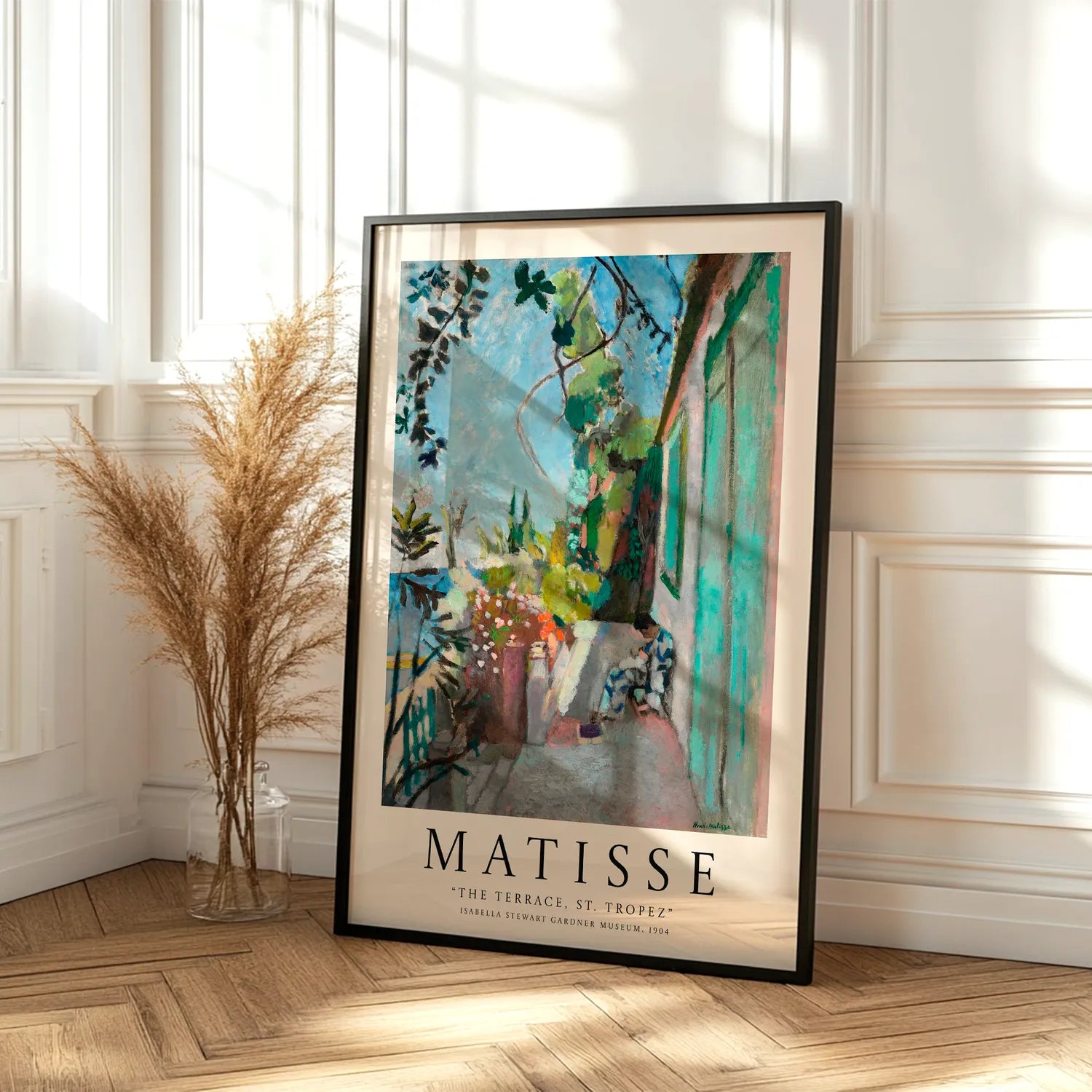 Henri Matisse - The Terrace, St. Tropez Plakat