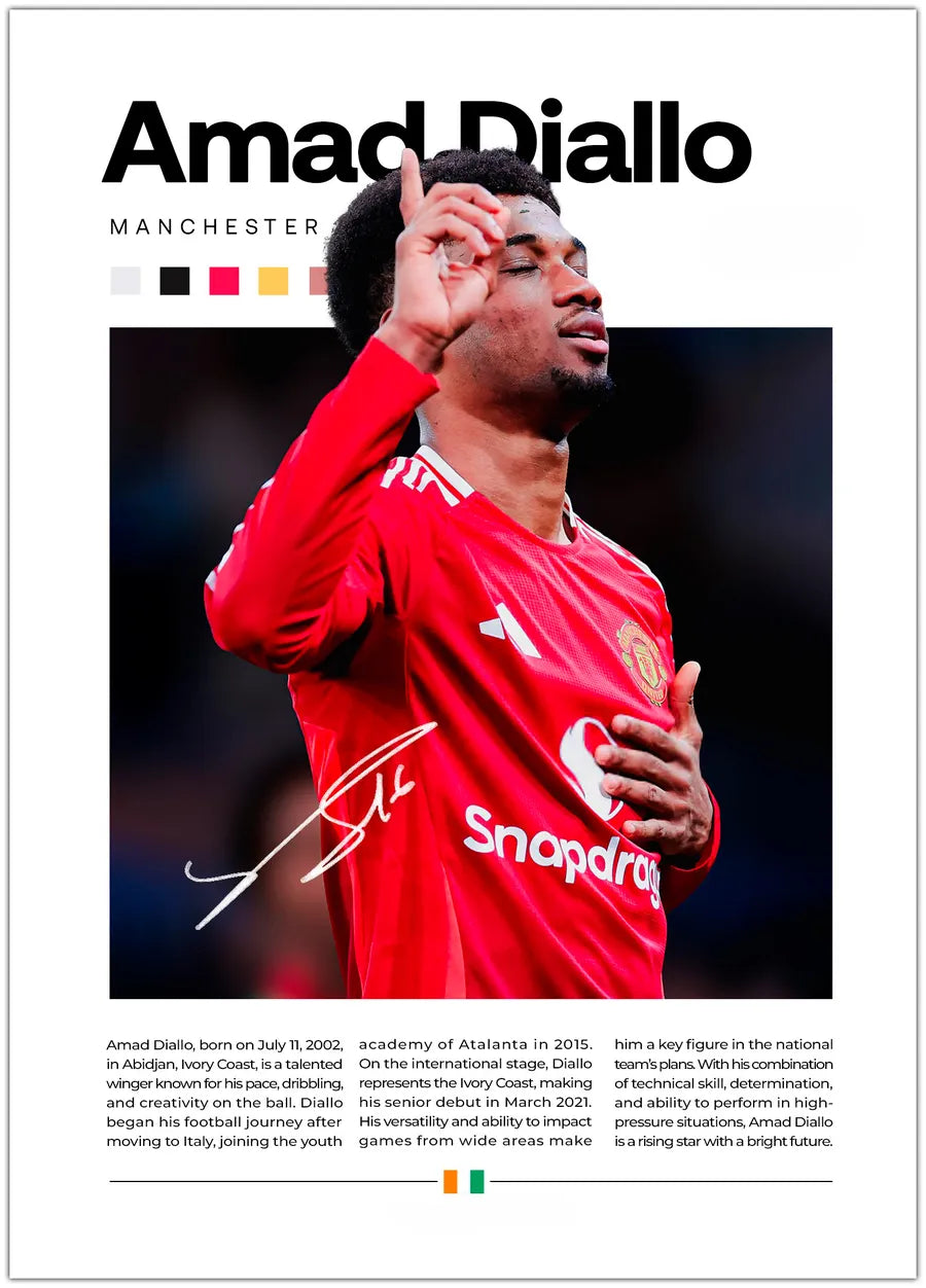 Amad Diallo Plakat
