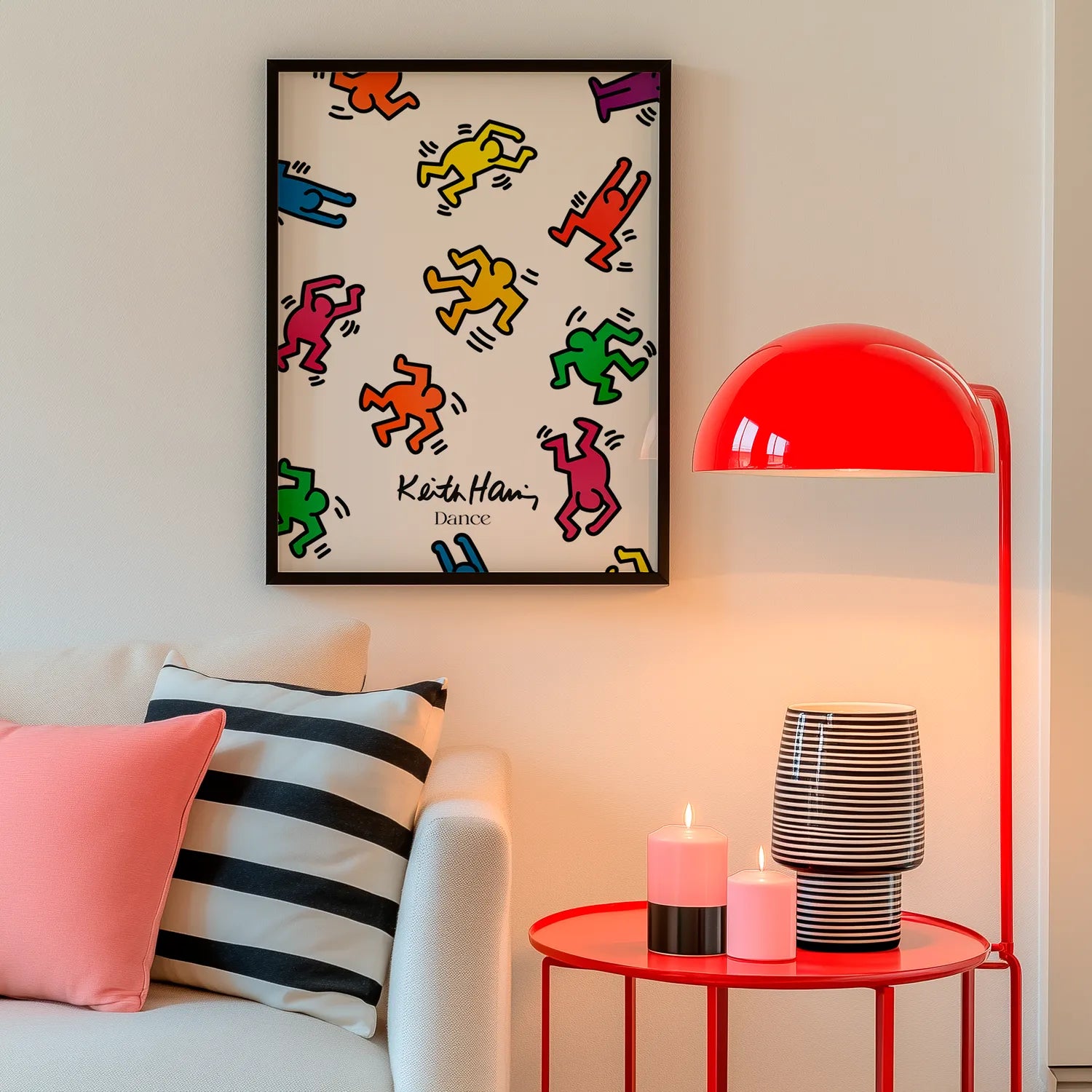 Keith Haring ''Dance'' Plakat