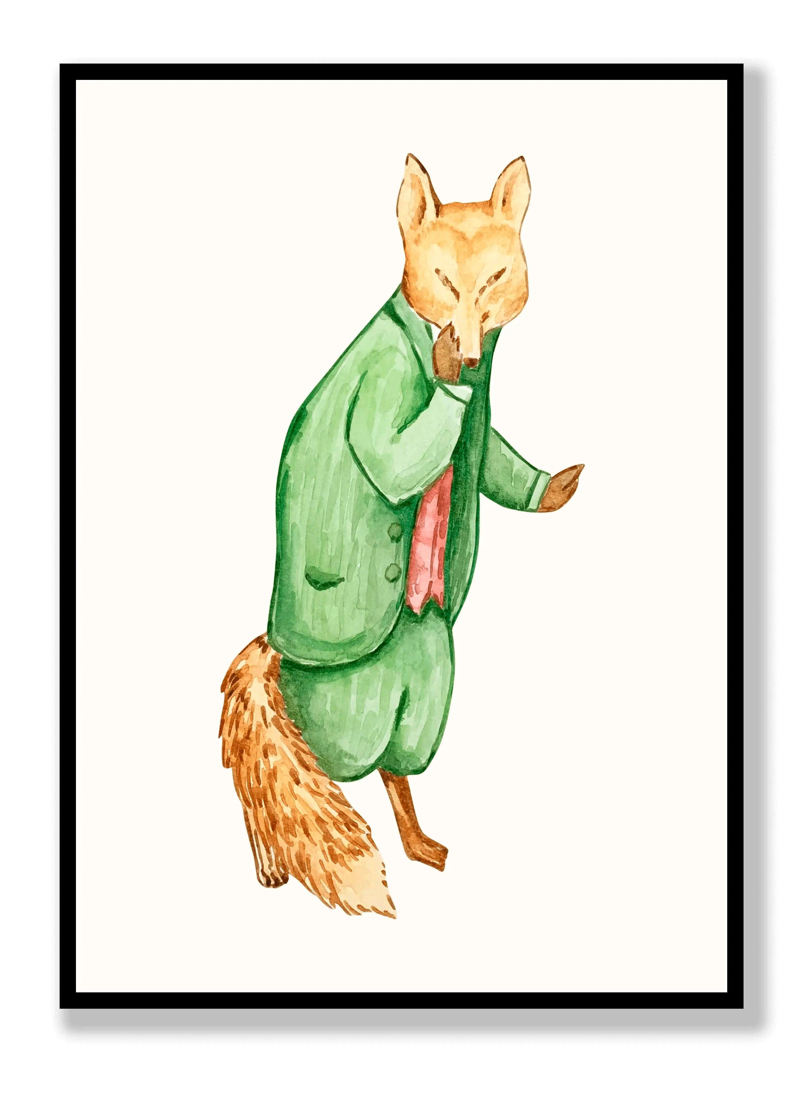 Business Fox Plakat