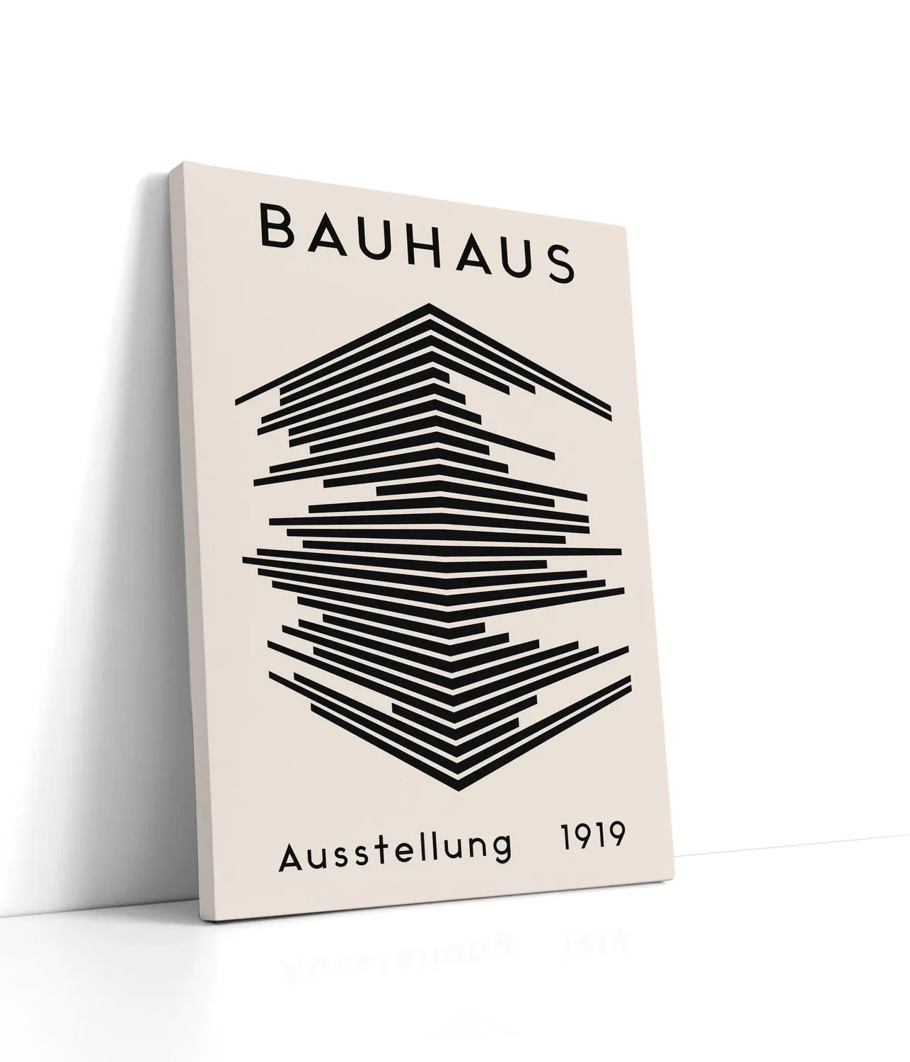 Bauhaus Stripes Lærred