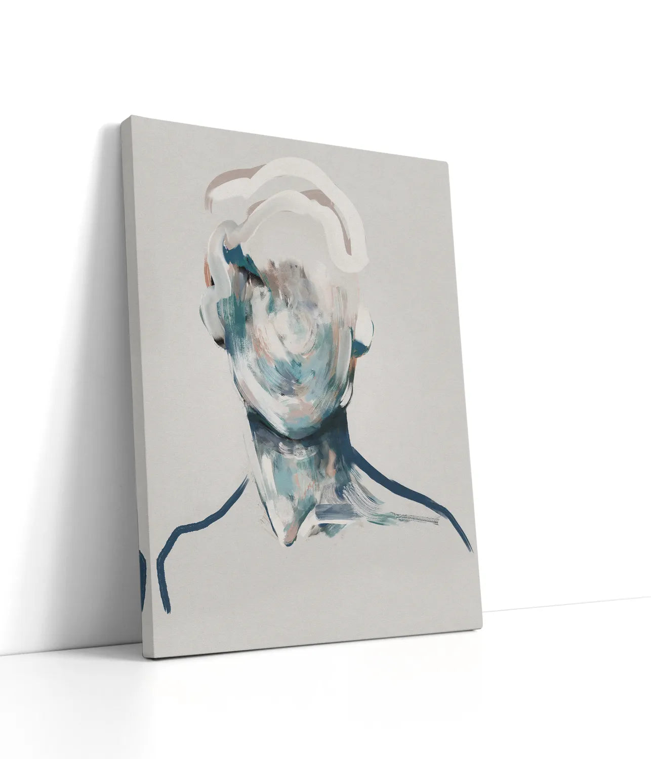 Portrait Noir No.I Lærred