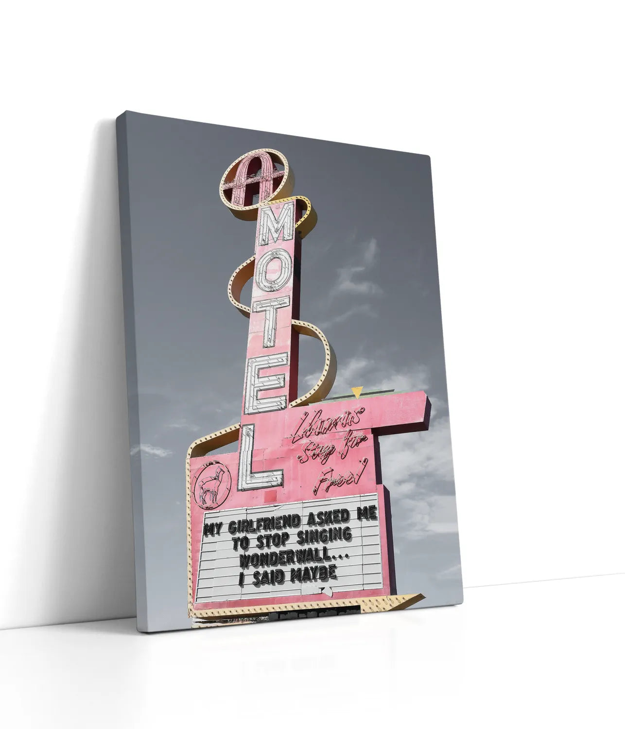 Las Vegas I Said Maybe Lærred