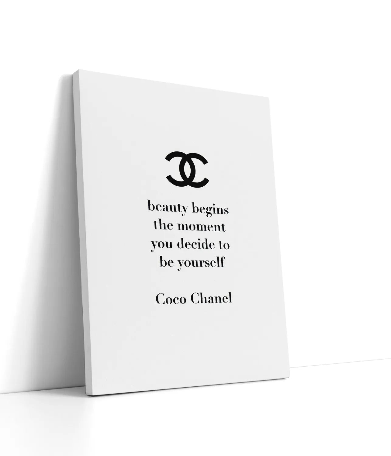 Beauty Begins Lærred