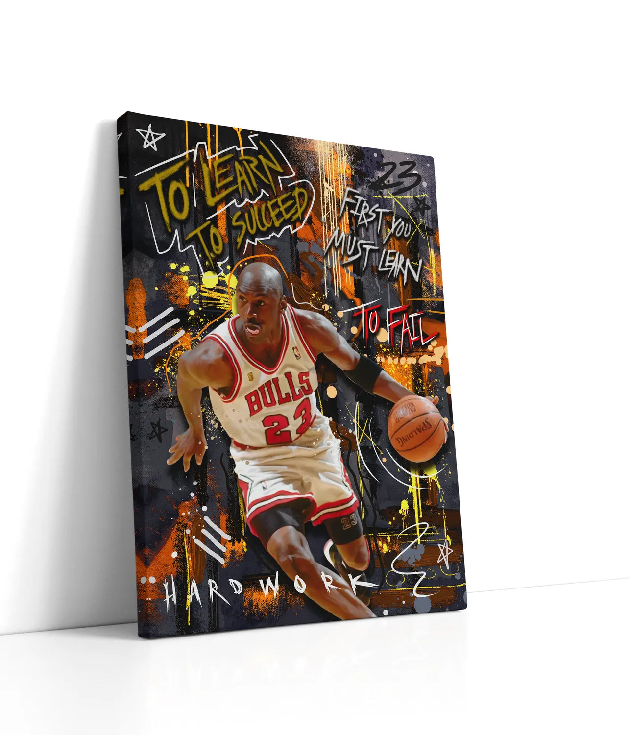 Jordan Basket Lærred