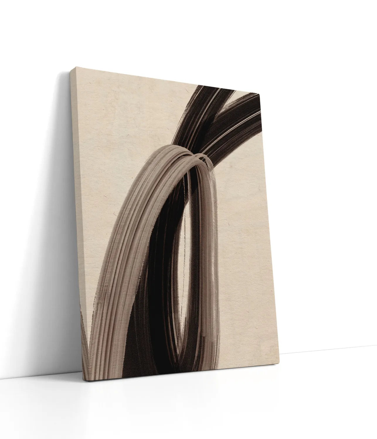 Brownstrokes 1 Lærred