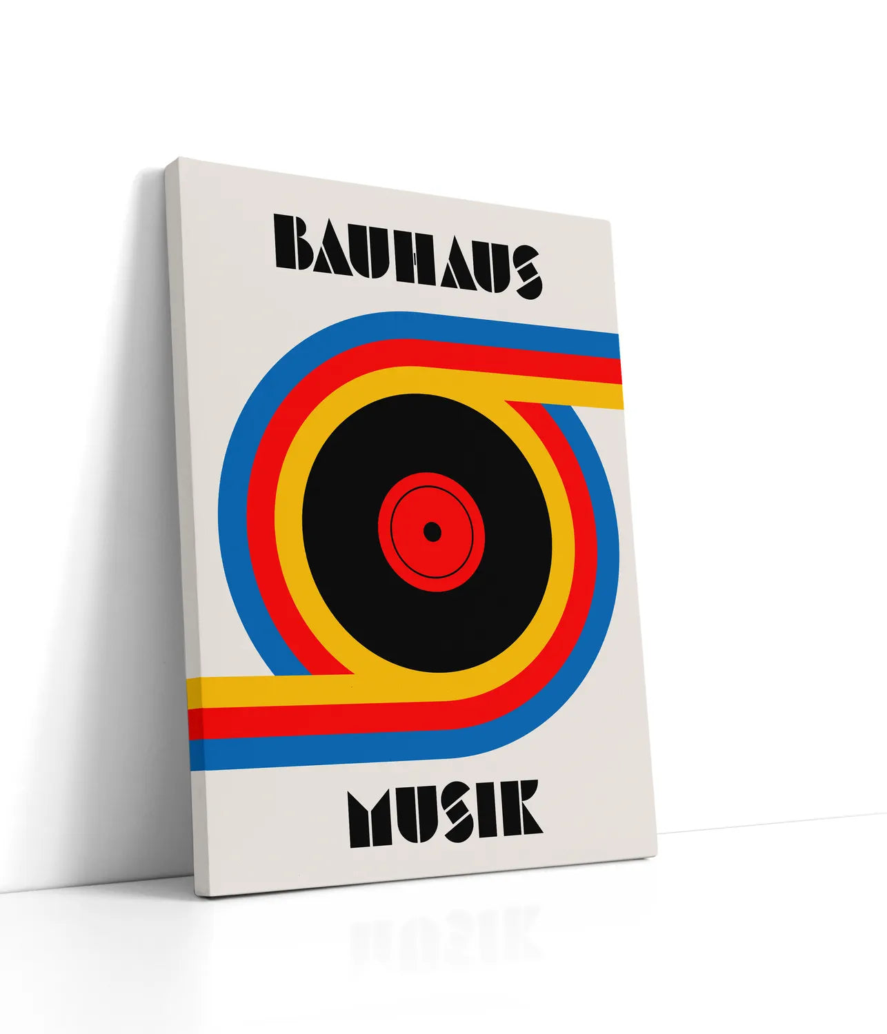 Bauhaus Musik Vinyl Lærred