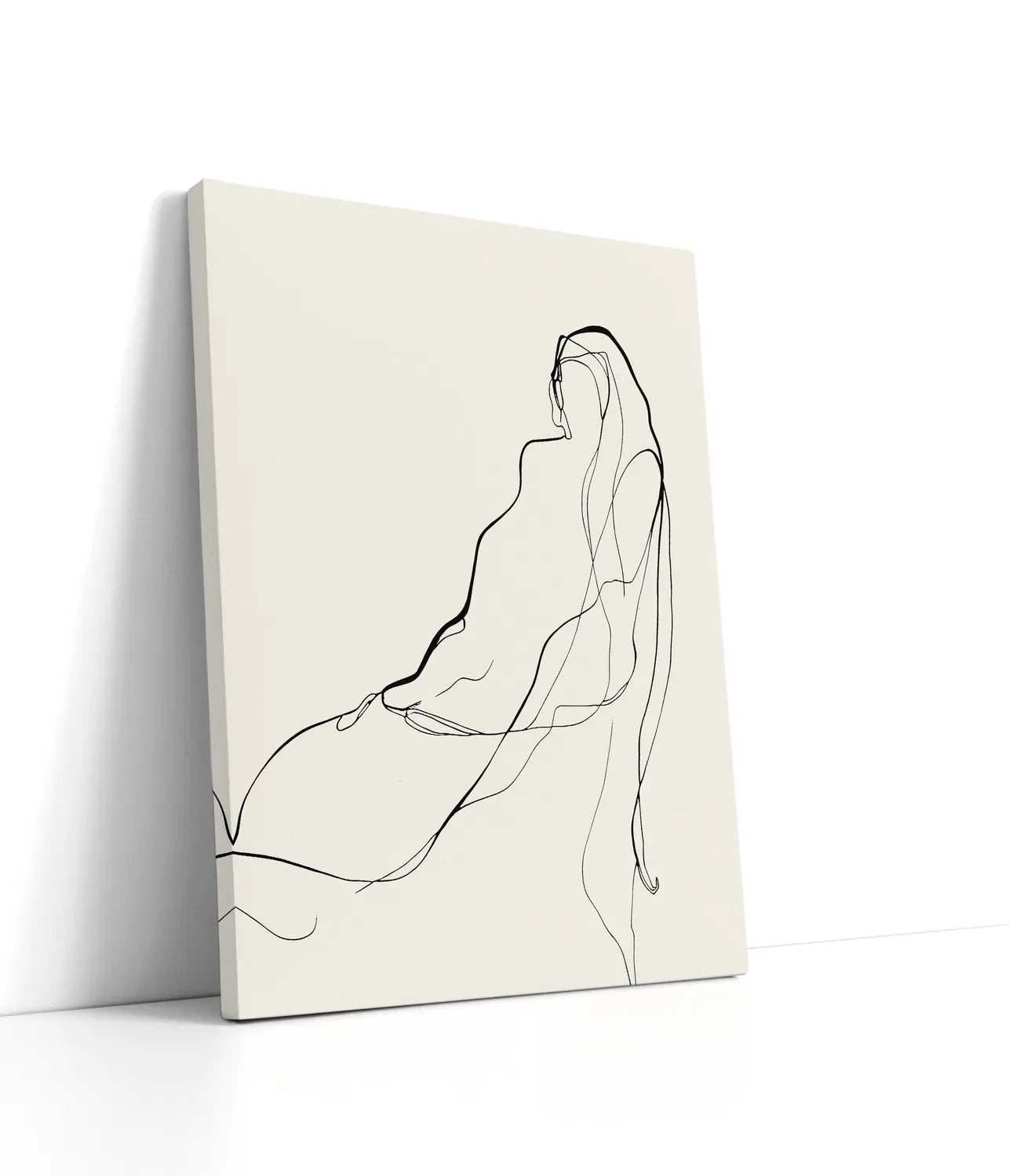 Life Drawing Sketch 3 Lærred