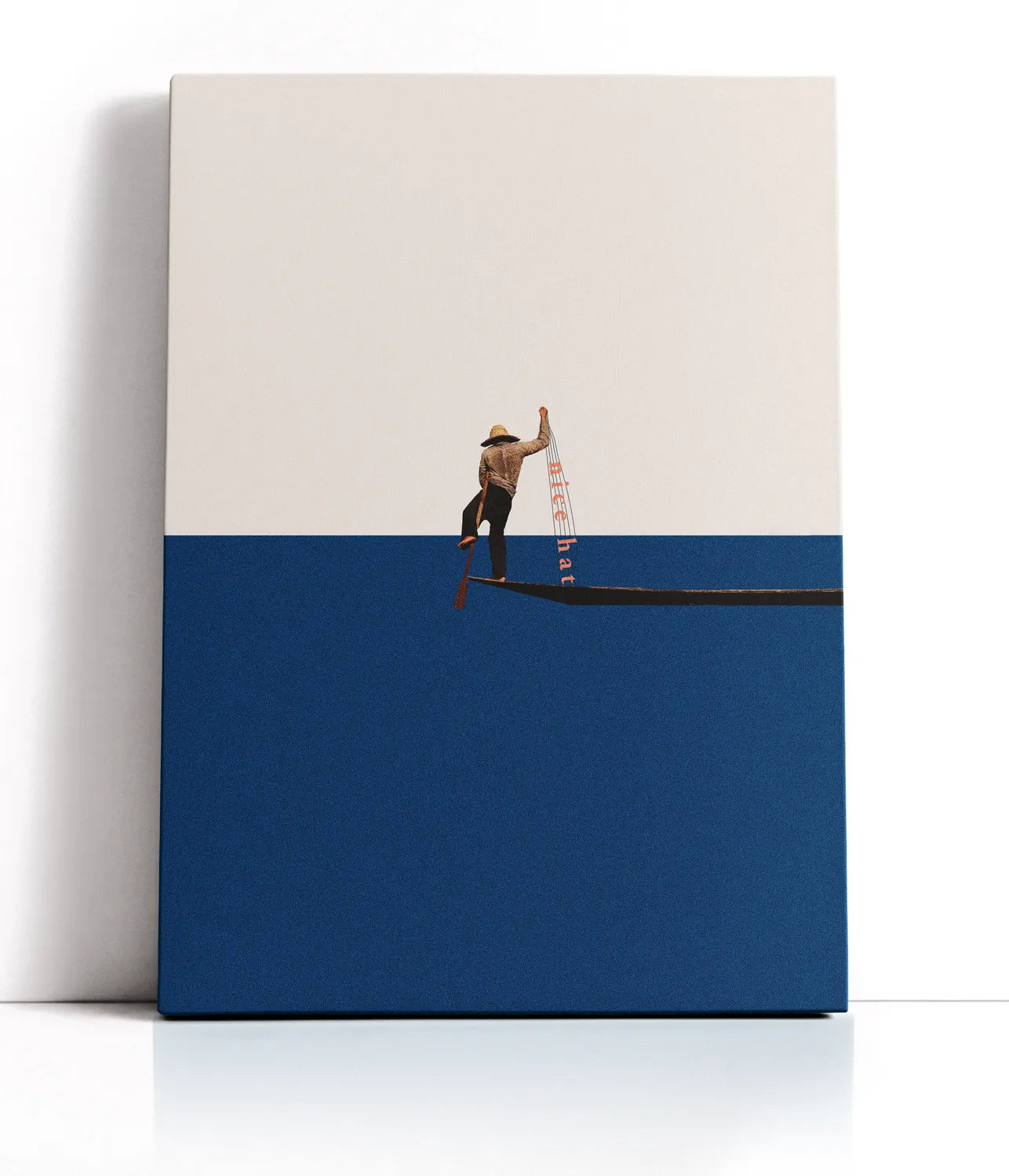 Fishing for compliments Lærred