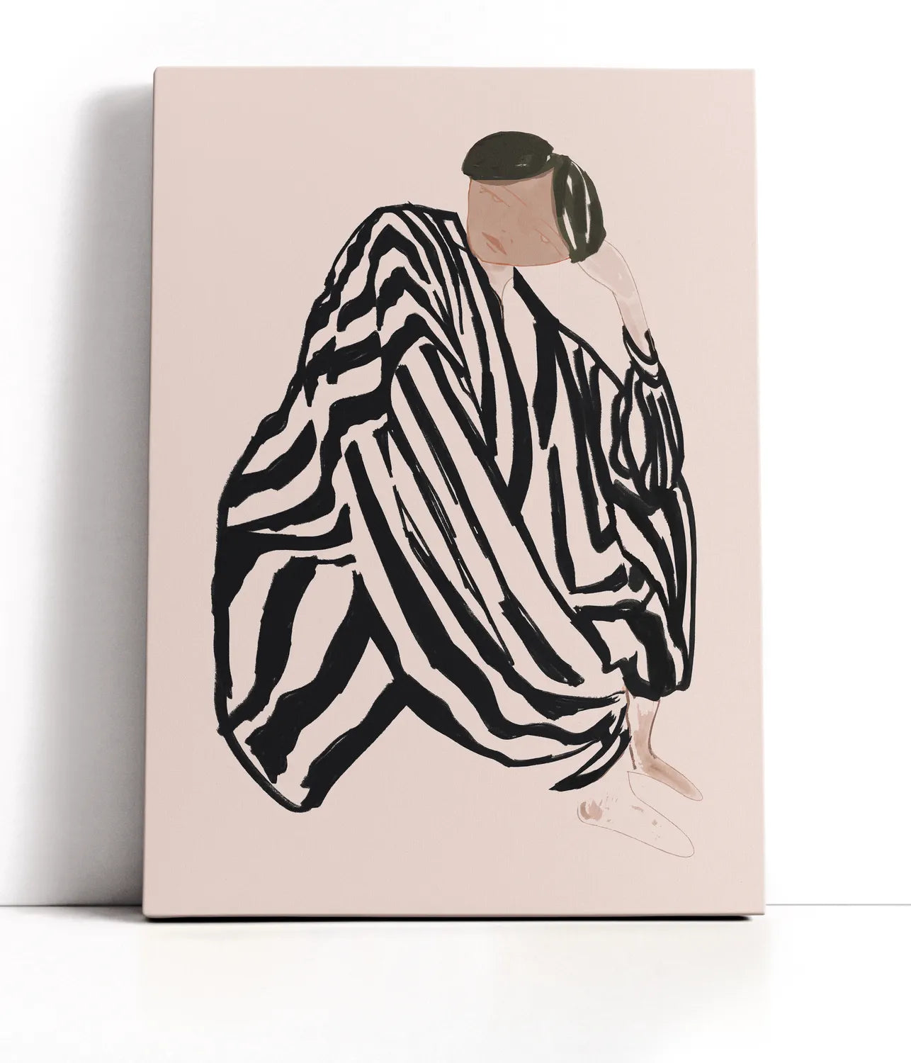 Female Figure 2 Lærred