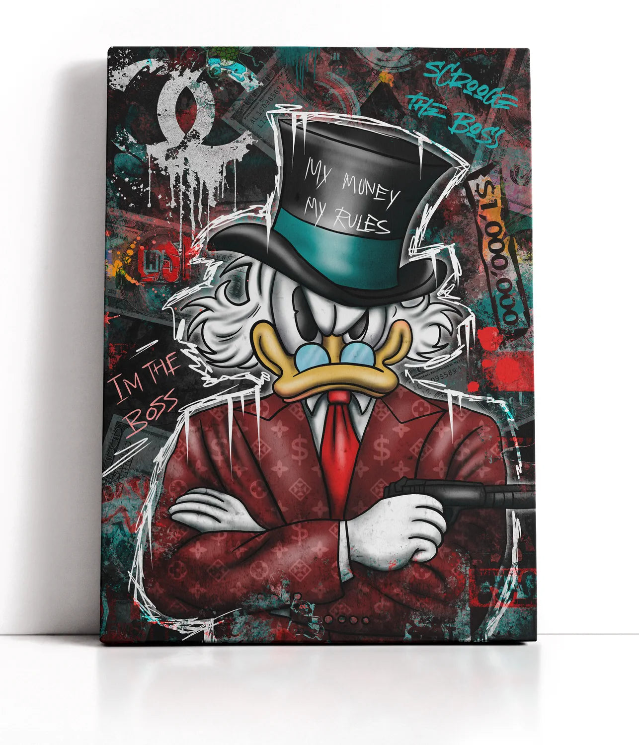 Im The Boss Lærred