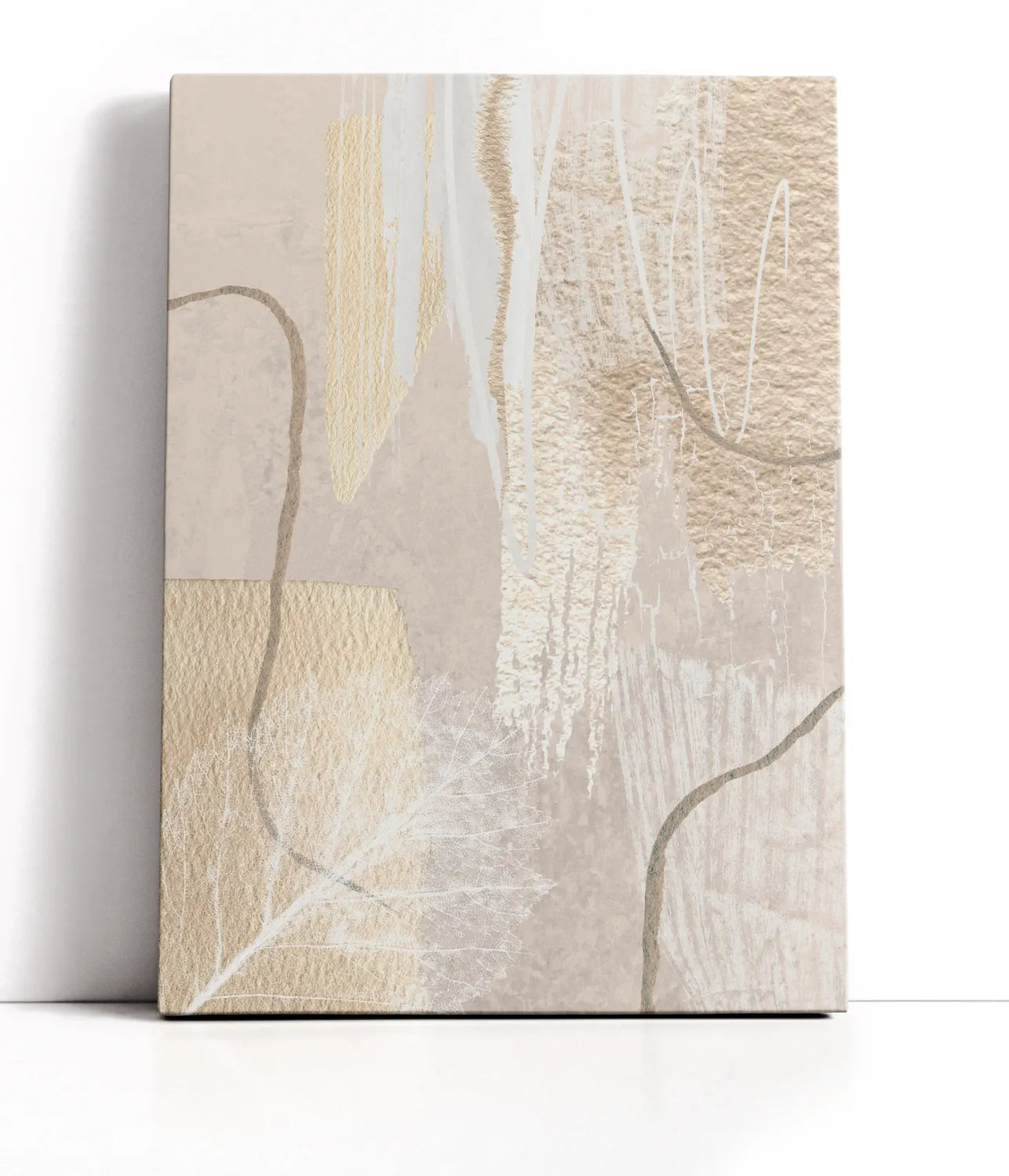 Calm Ivory-1 Lærred