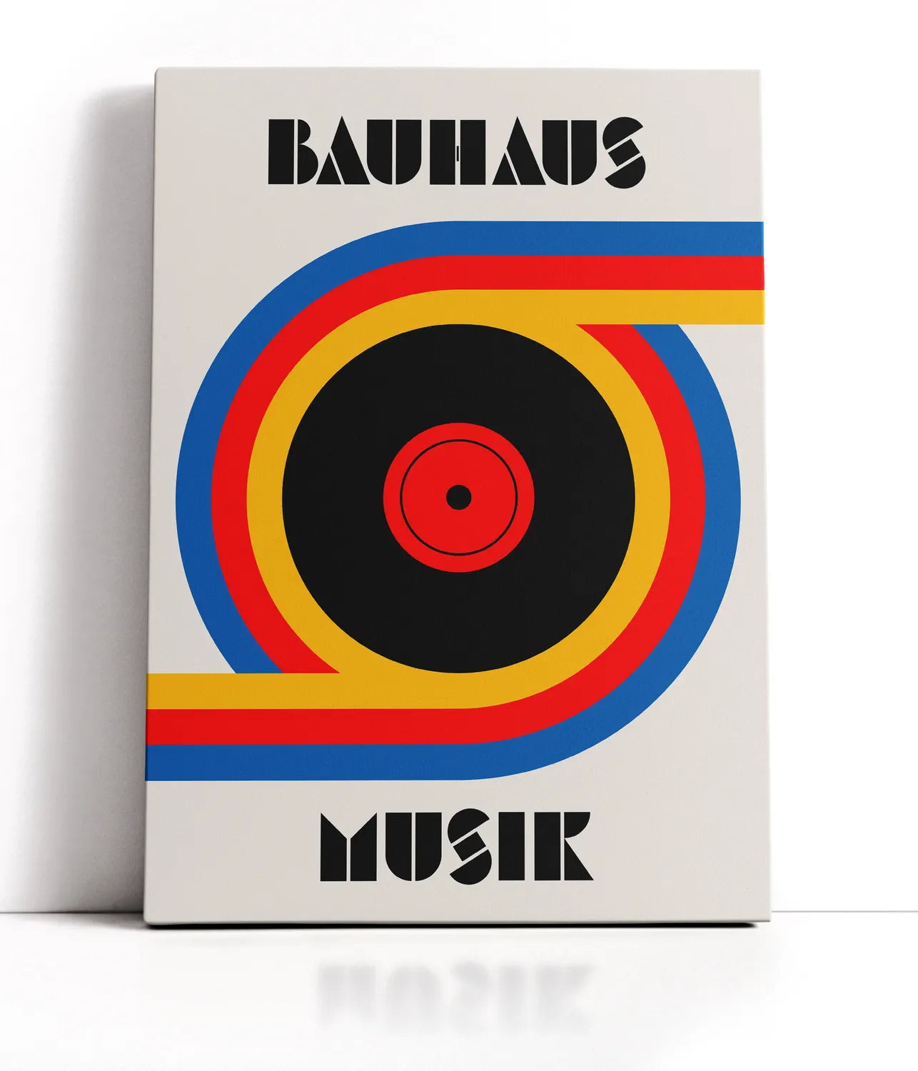 Bauhaus Musik Vinyl Lærred