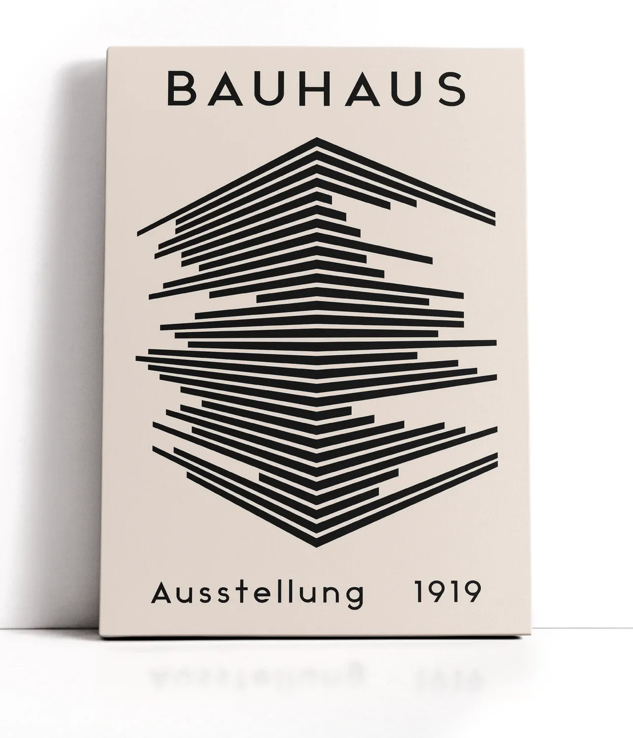 Bauhaus Stripes Lærred