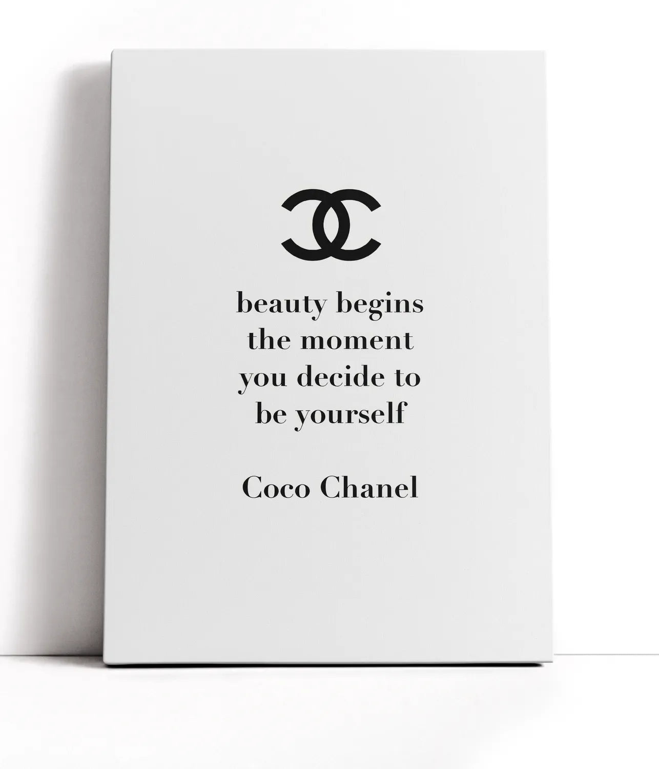 Beauty Begins Lærred