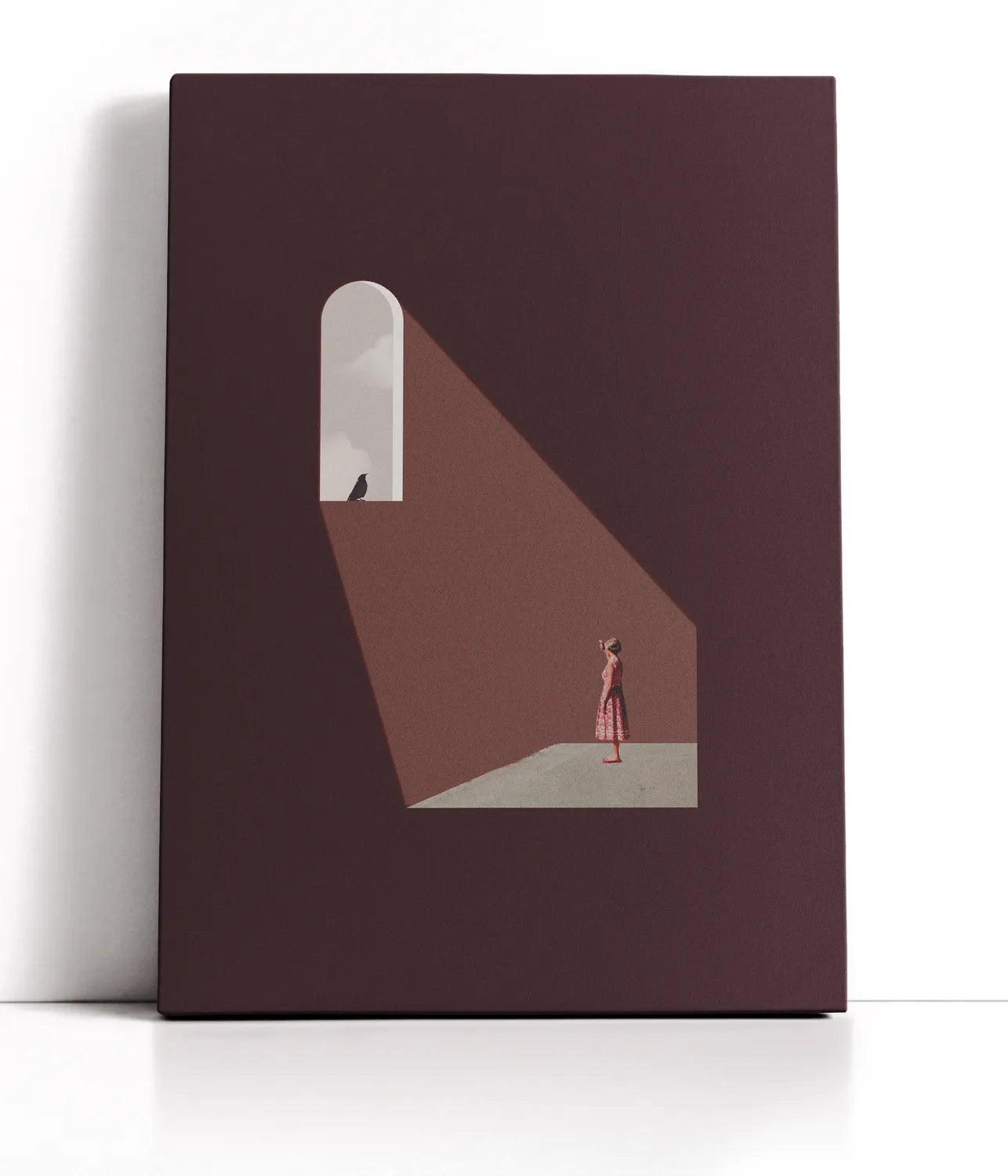 Enlighten me Lærred