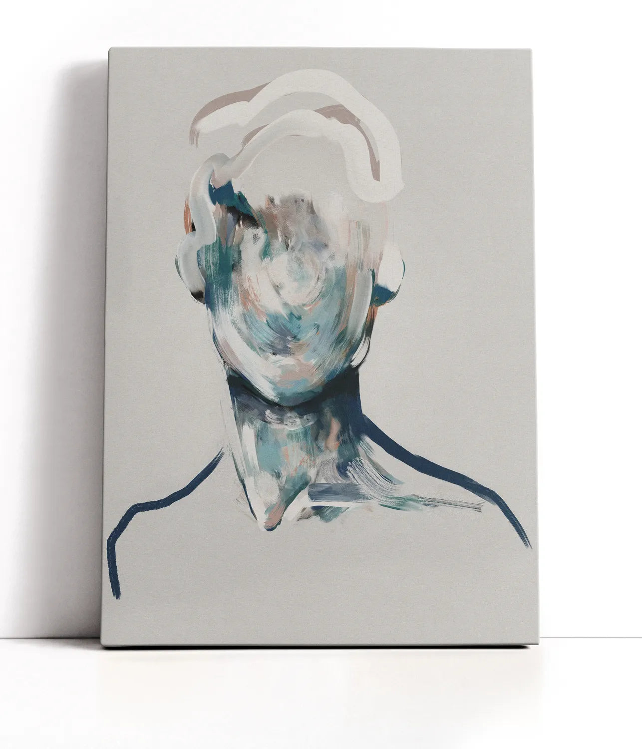 Portrait Noir No.I Lærred