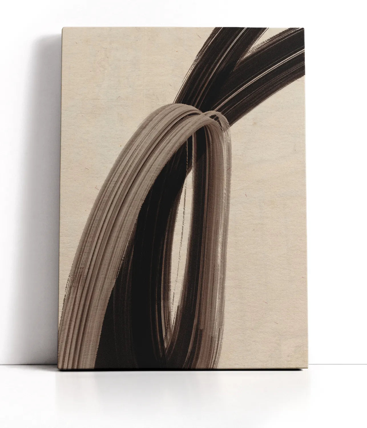 Brownstrokes 1 Lærred