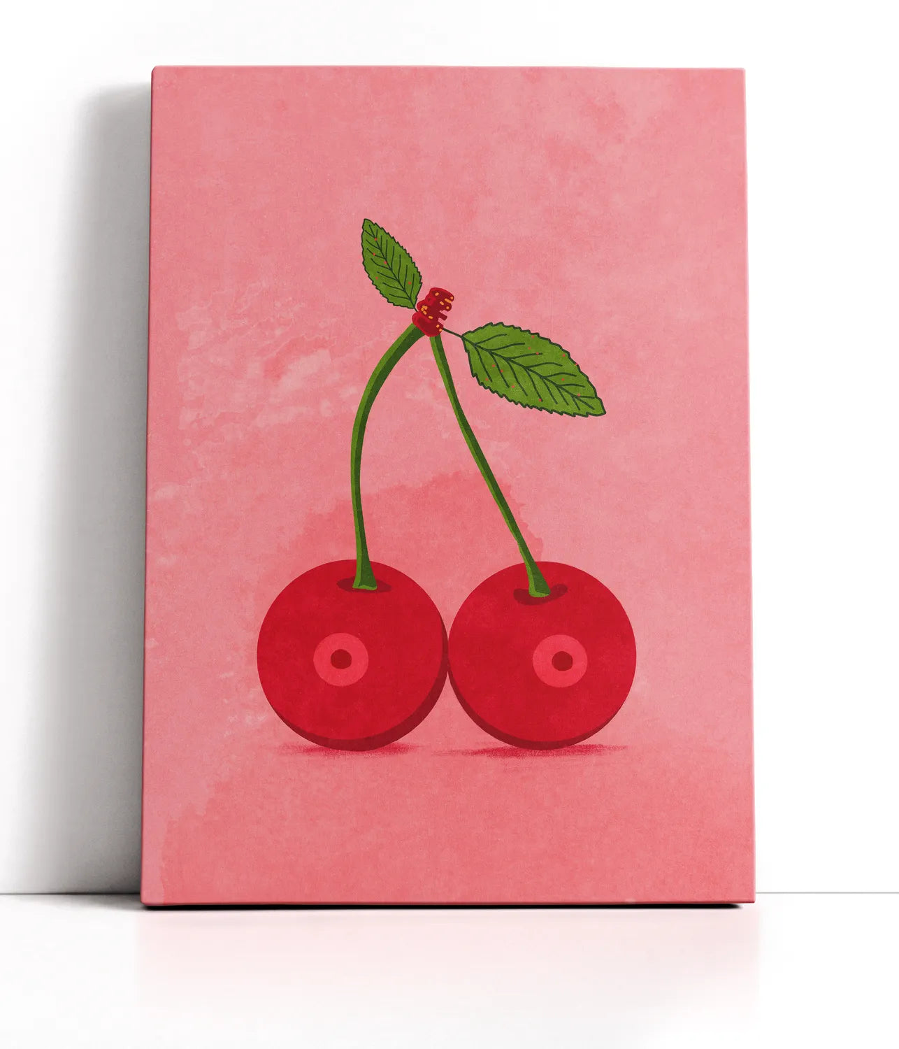 Cherry Boobs Lærred