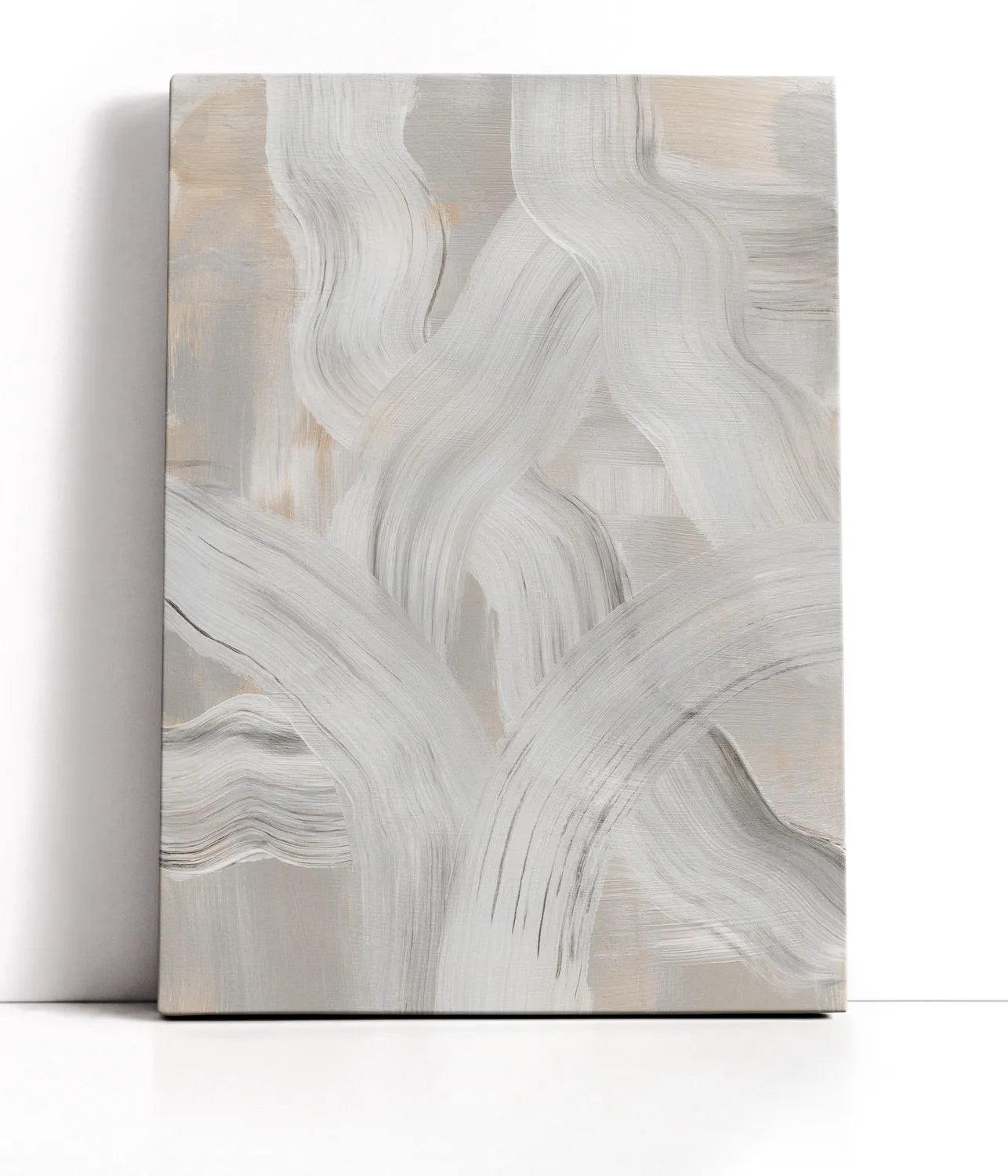 Abstract Brush Strokes 126 Lærred