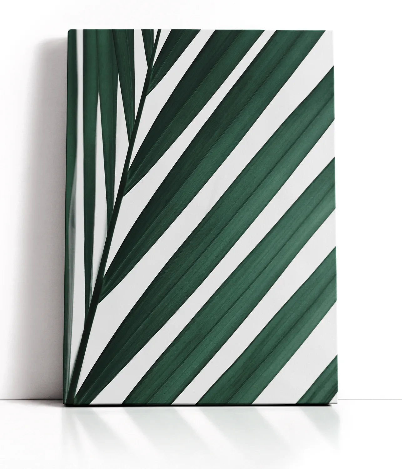 Graphic palm leaf 3 Lærred