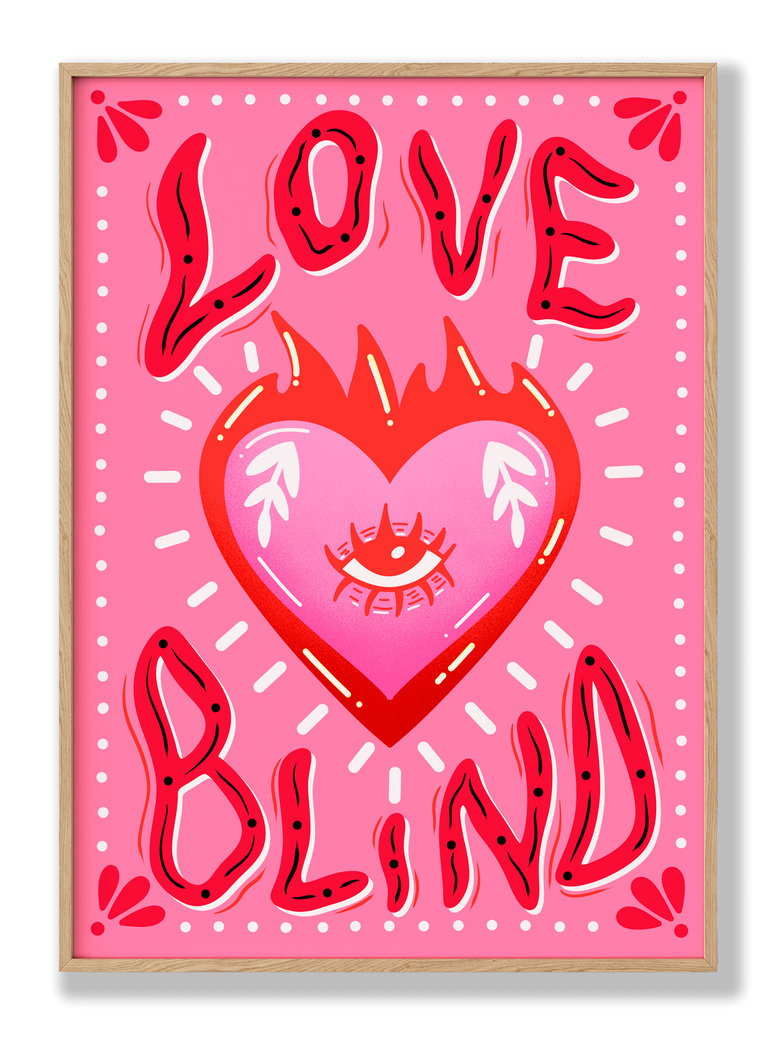 Liebe blind Poster