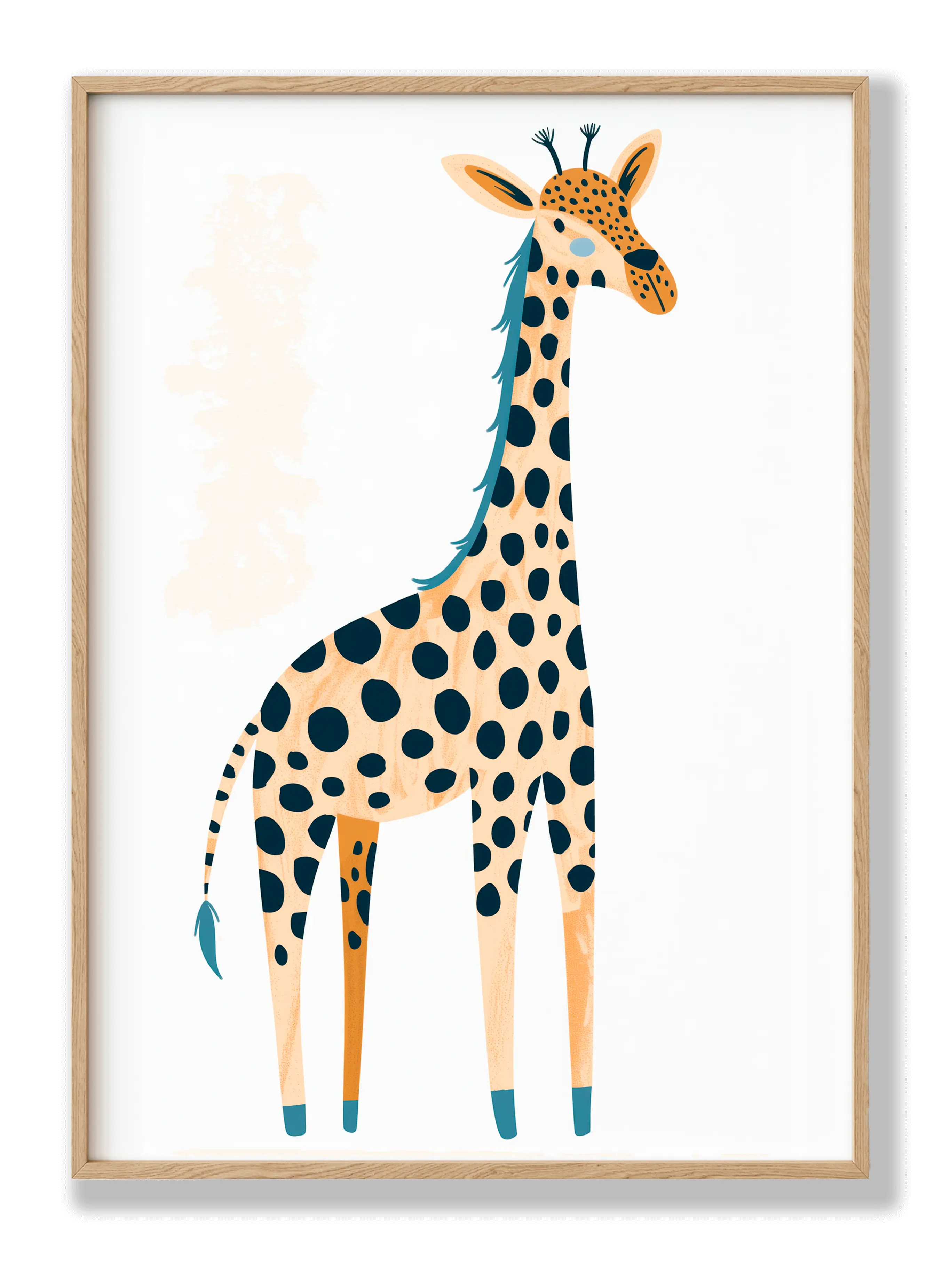 Tall Giraffe Poster
