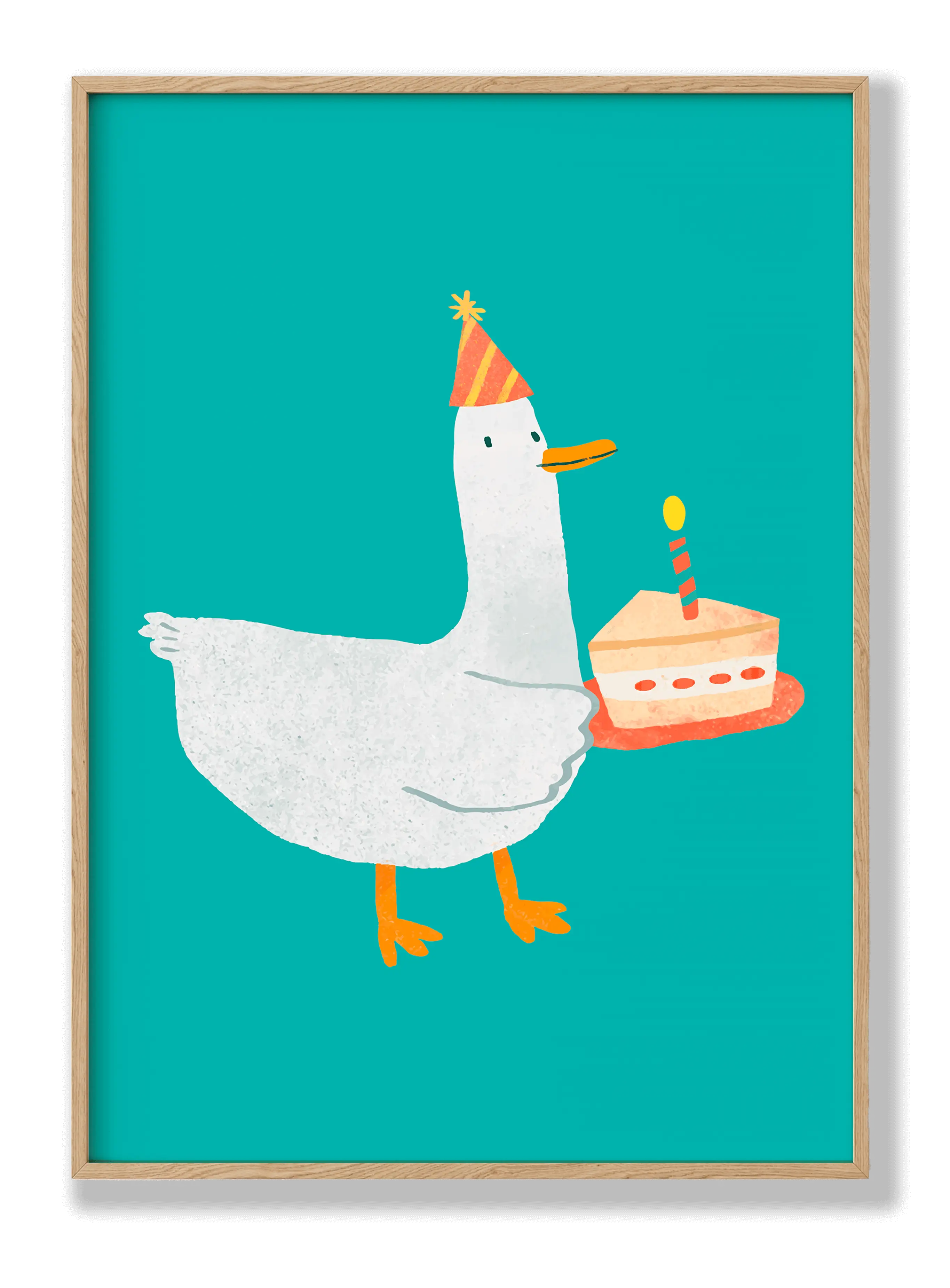 Ducks Birthday Poster