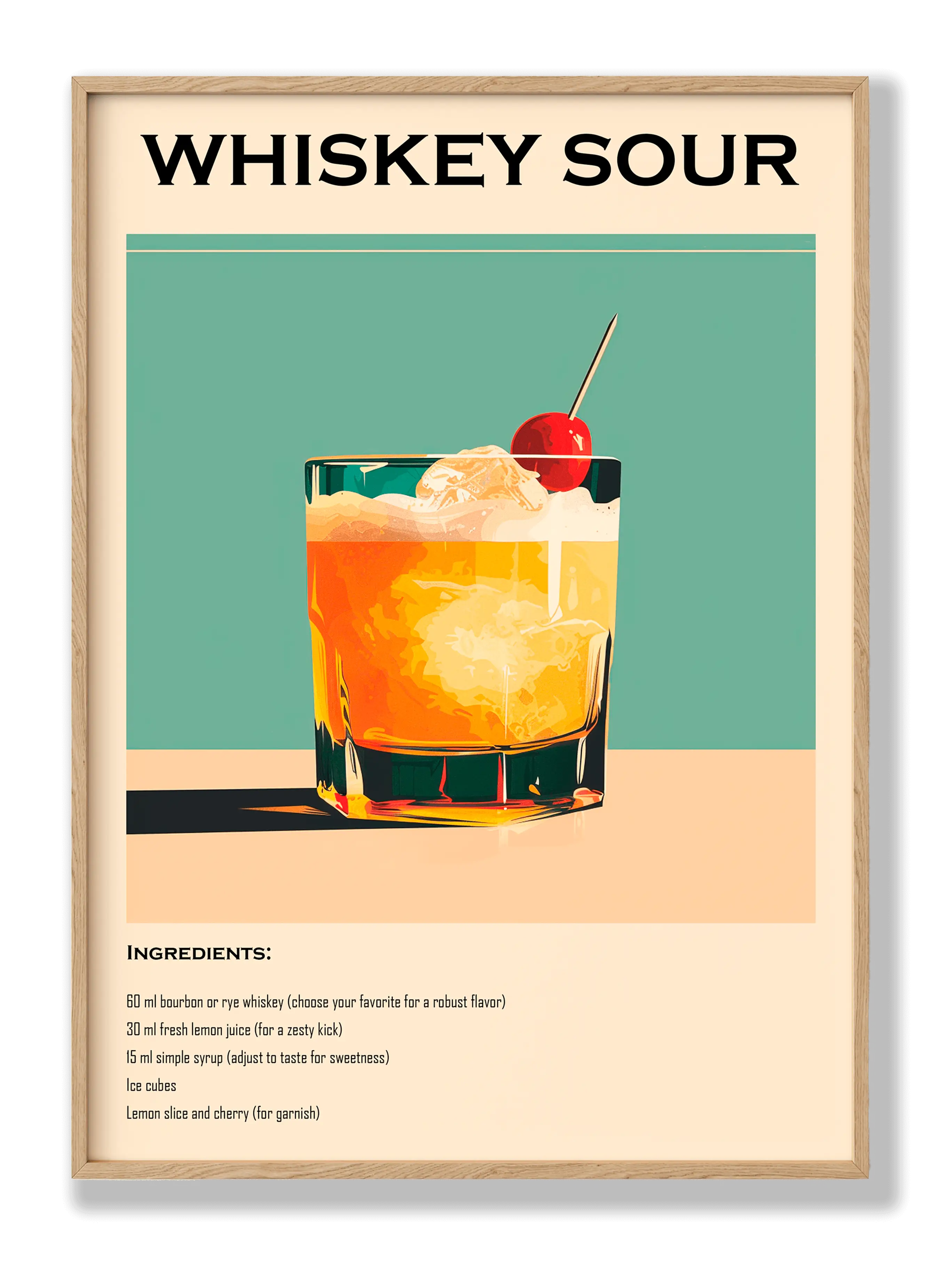 Whiskey Sour Poster