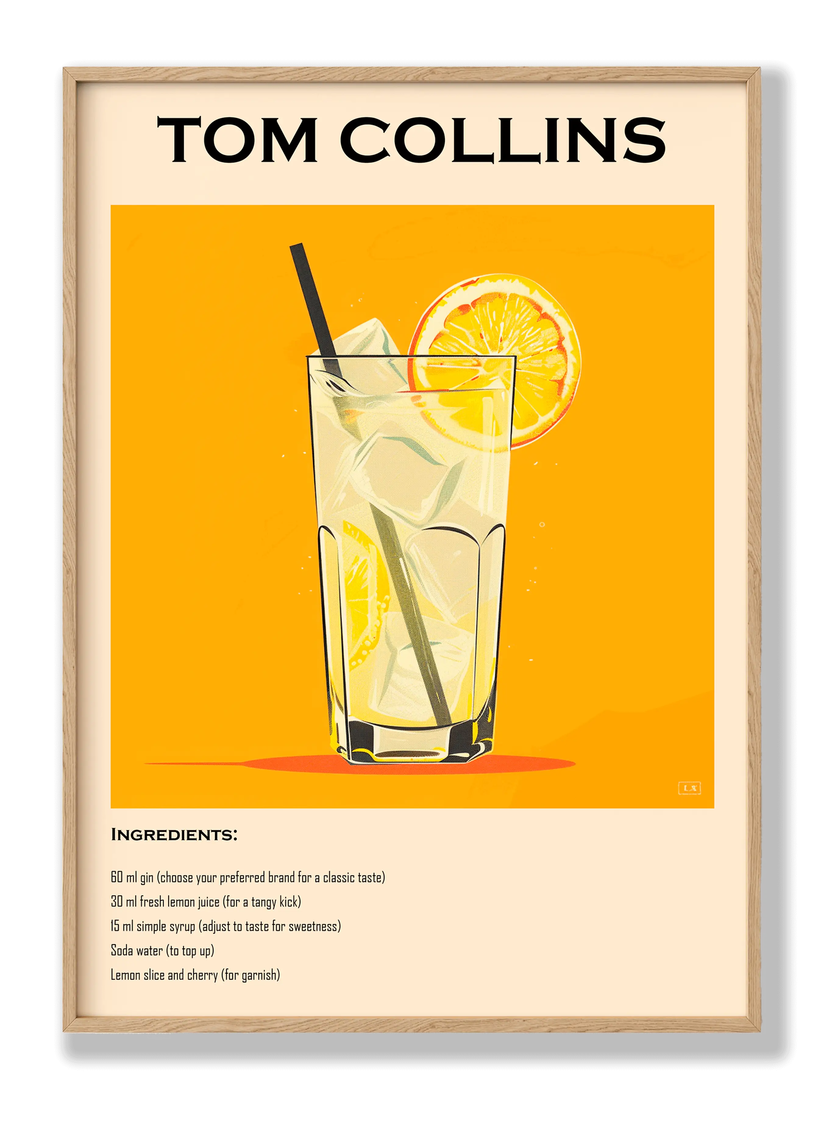 Tom Collins Plakat