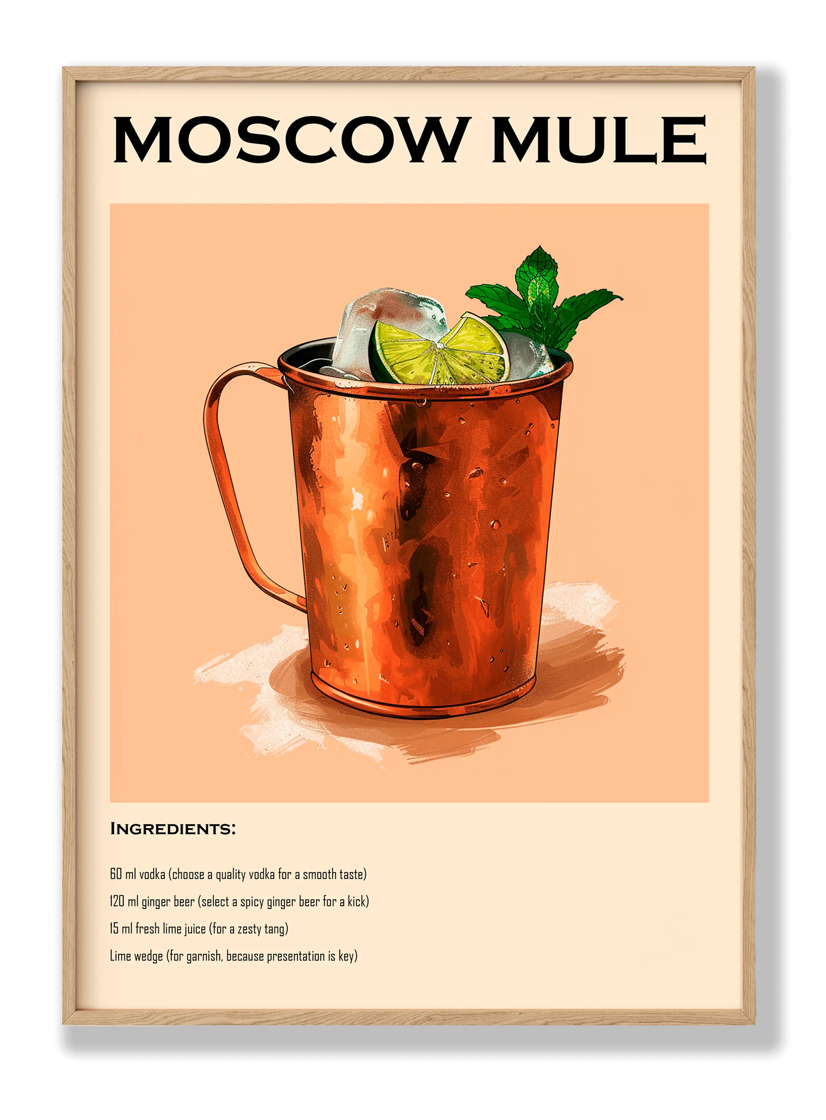 Moscow Mule Plakat
