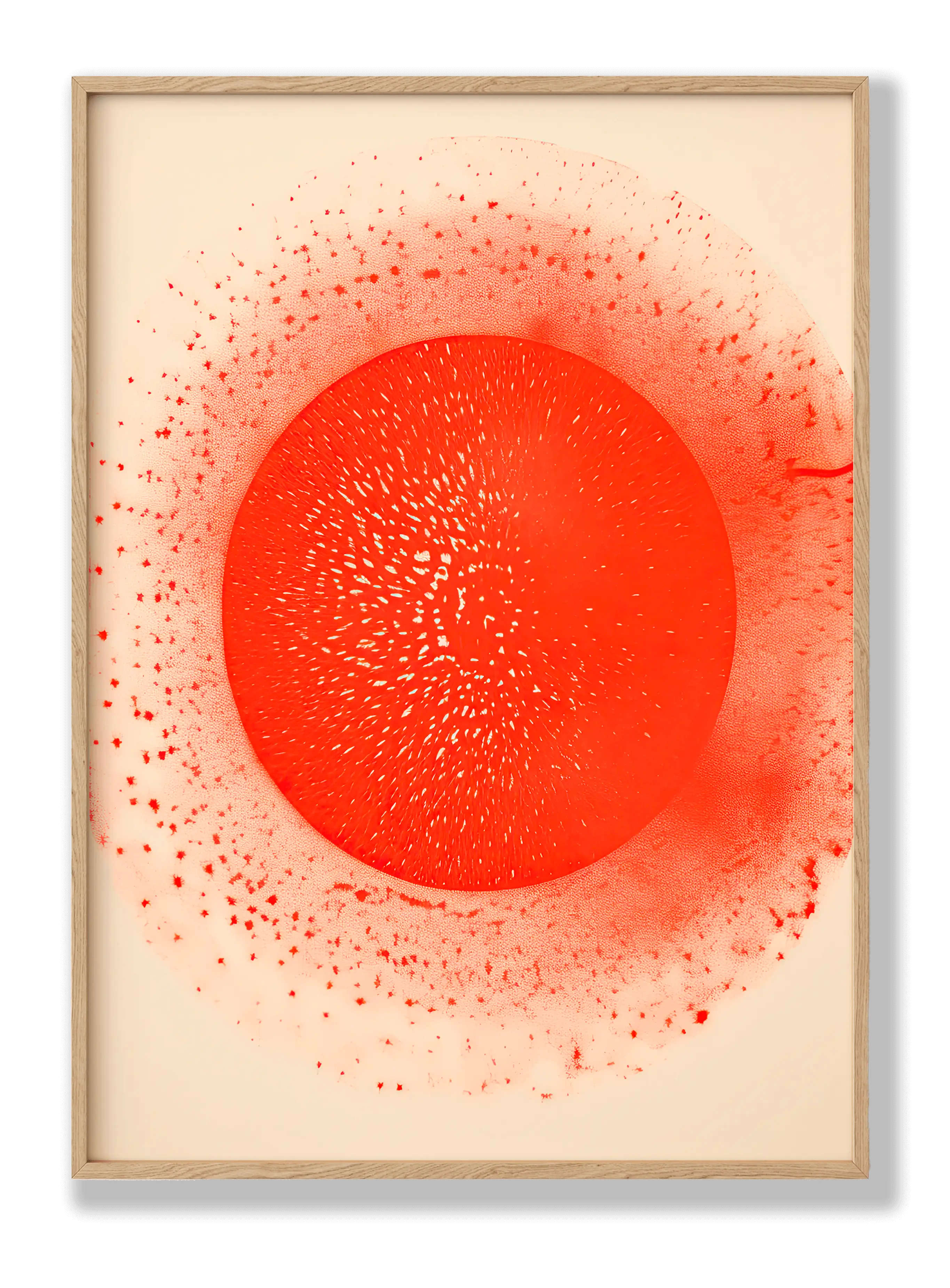 Rotes Muster Poster