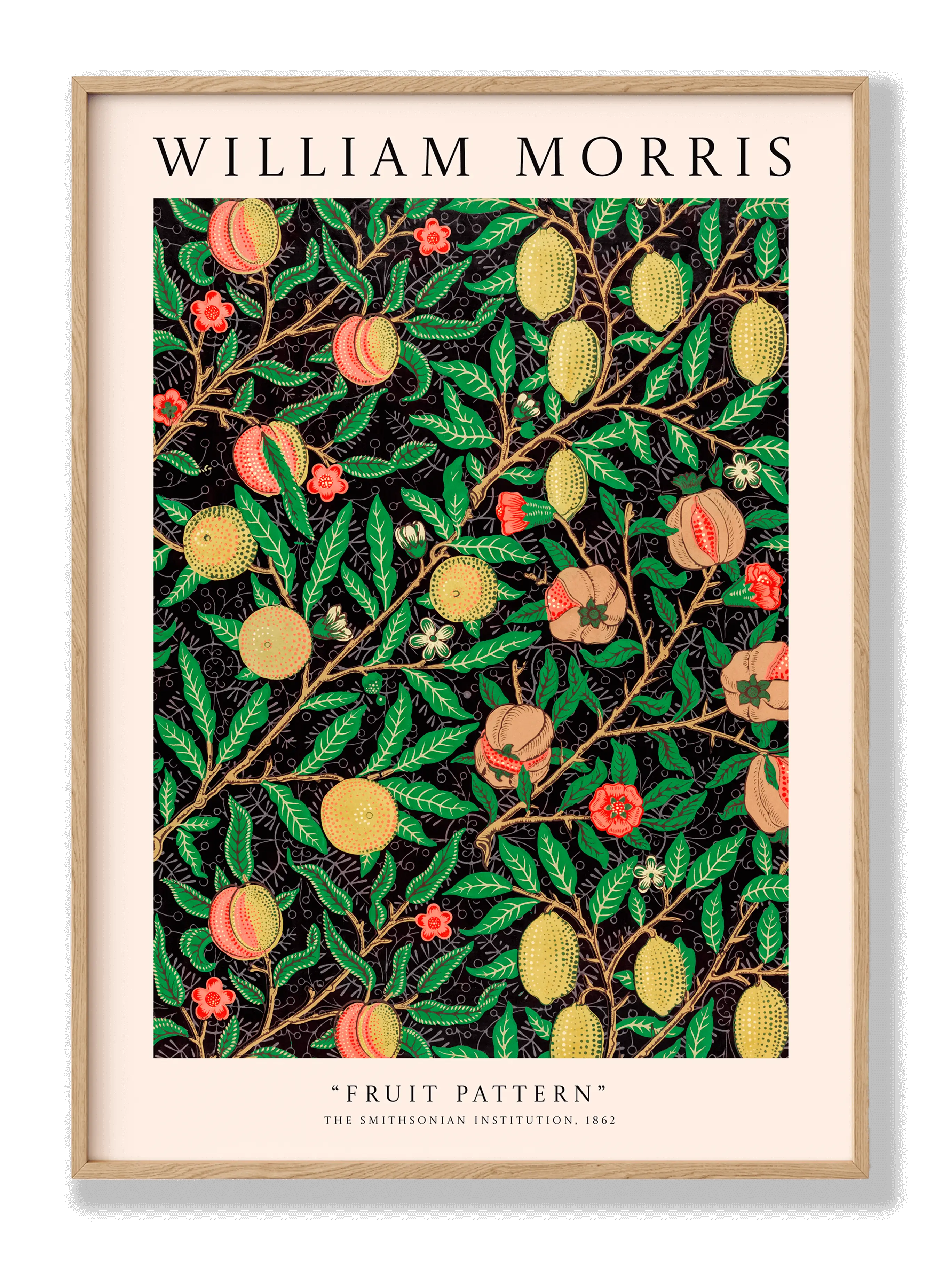 William Morris - Fruit Pattern Poster