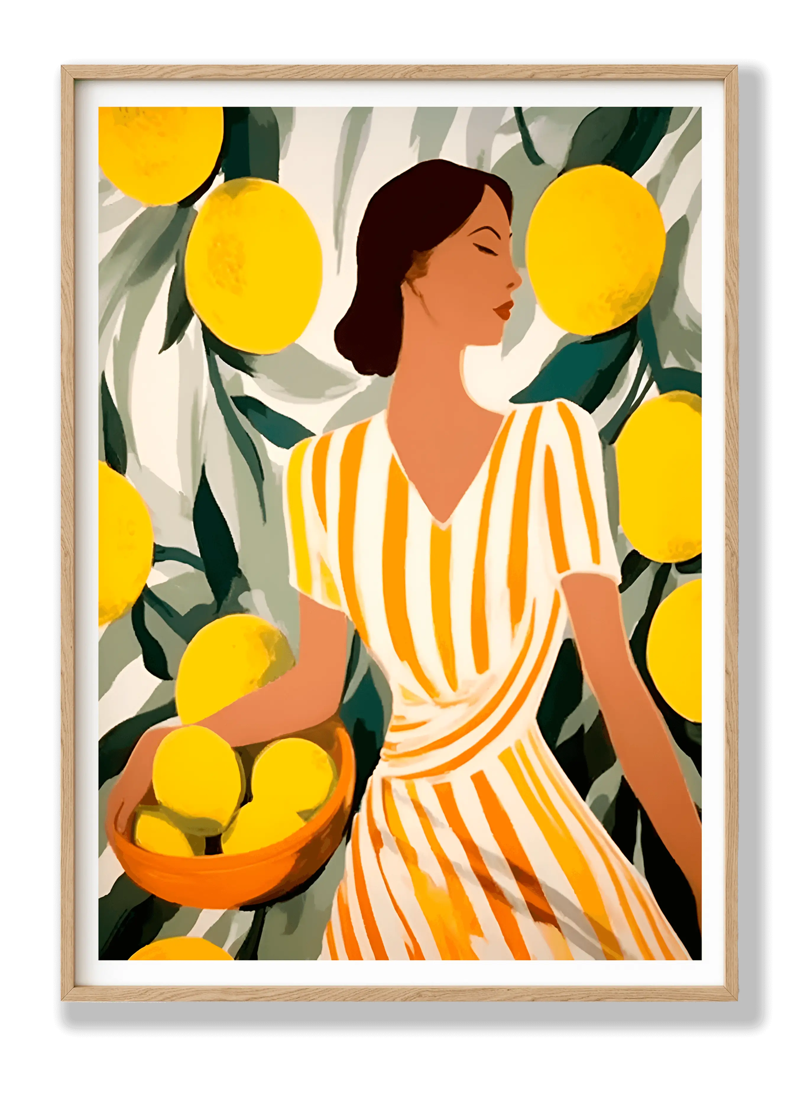 Zitronendame Poster
