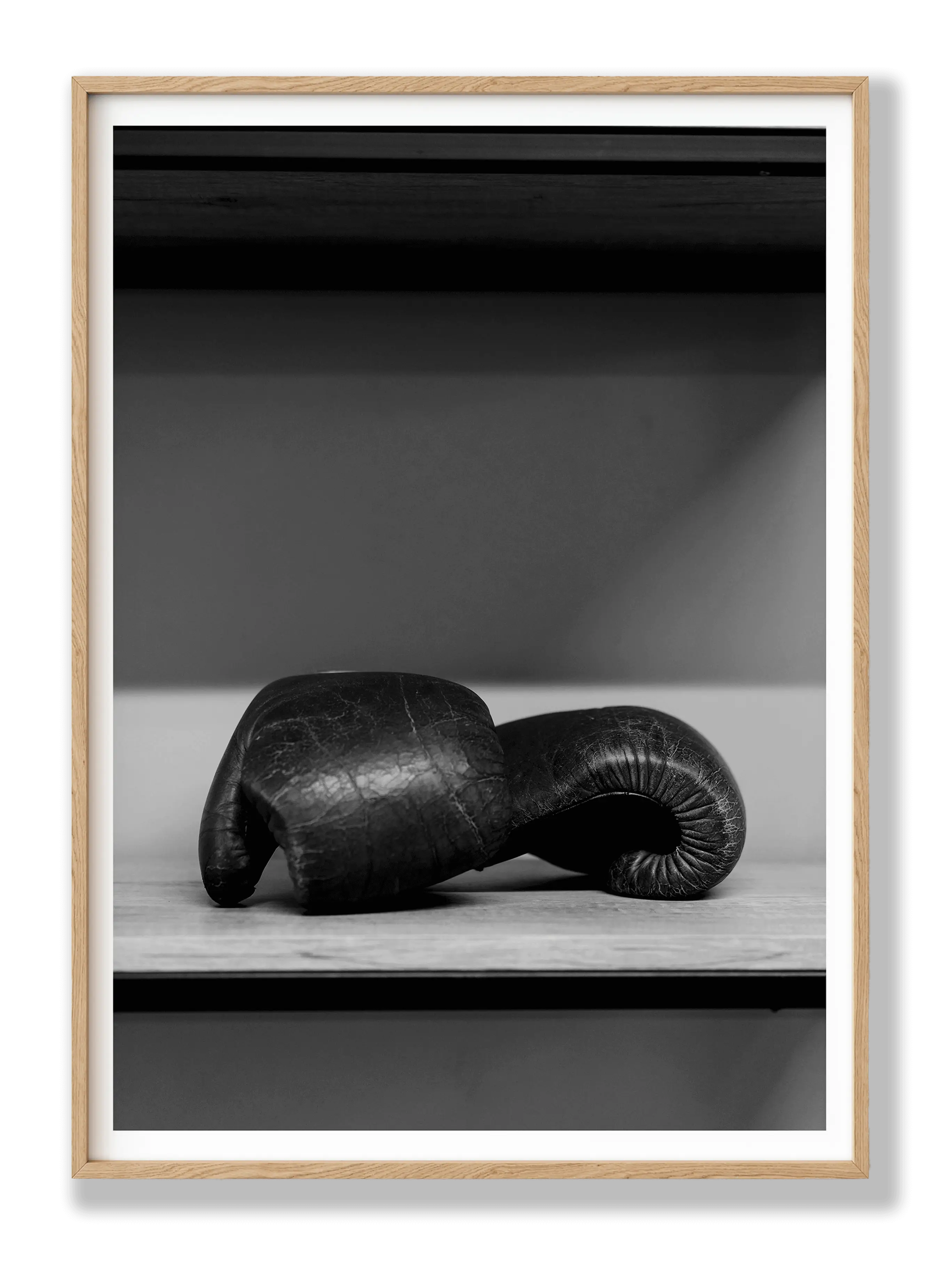 Old Boxing Gloves Plakat