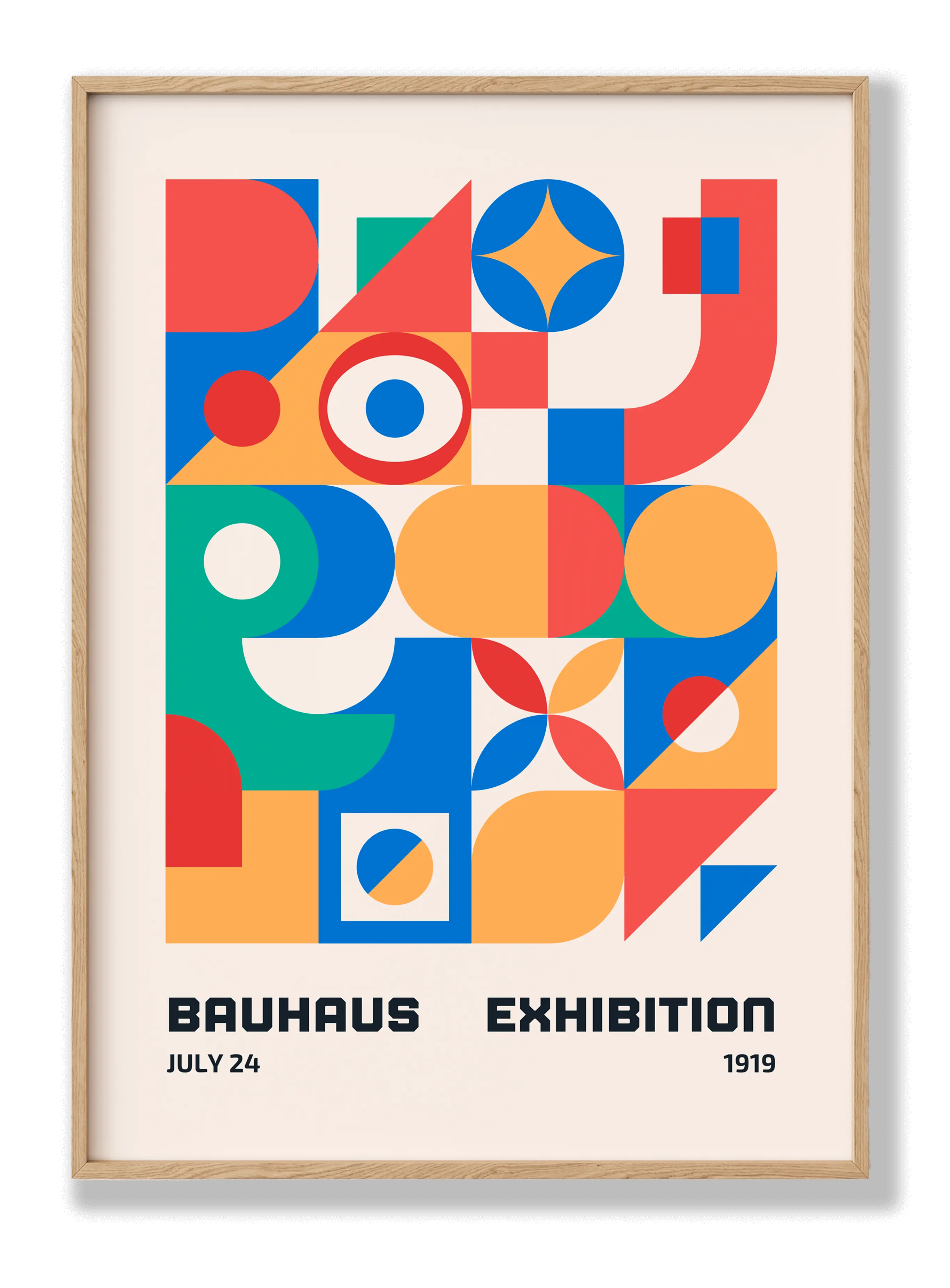 Bauhaus-Zirkus-Plakat