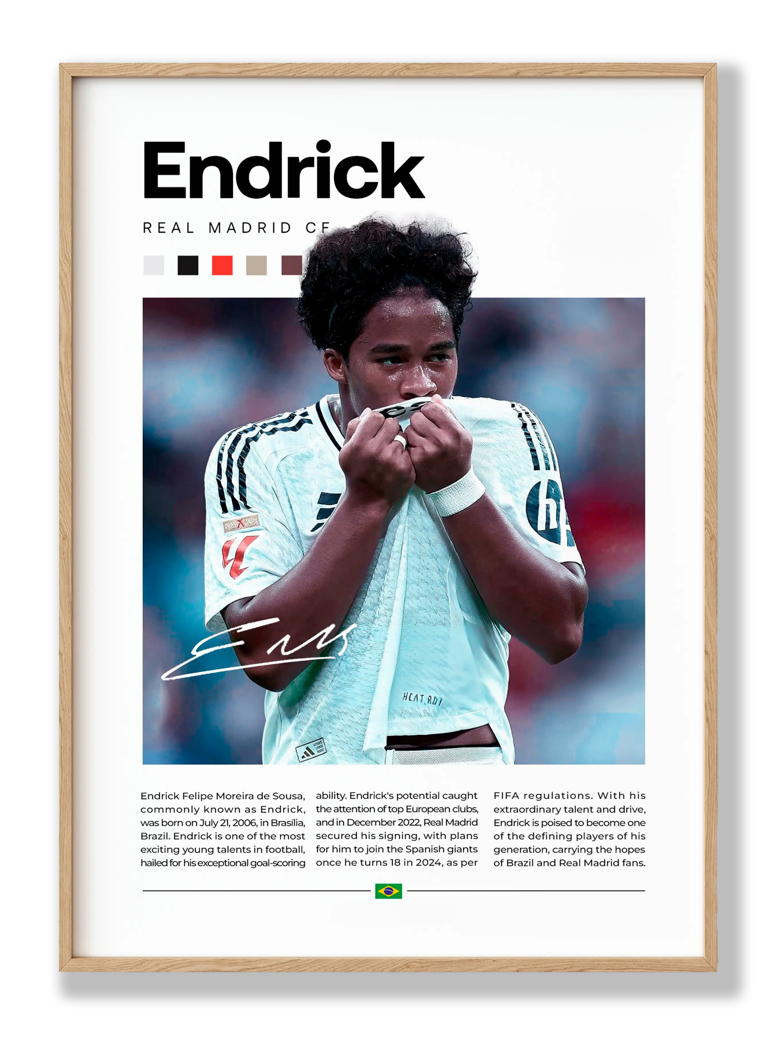 Endrick Felipe Poster